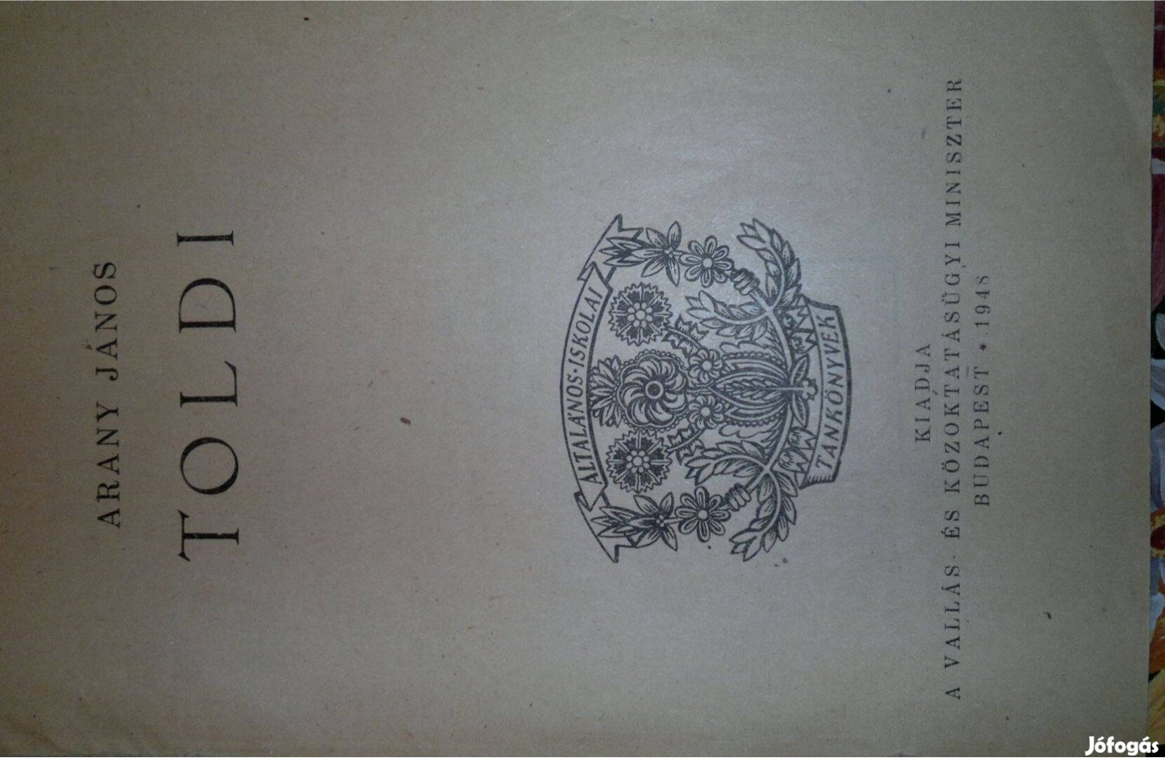 Arany János Toldi1948