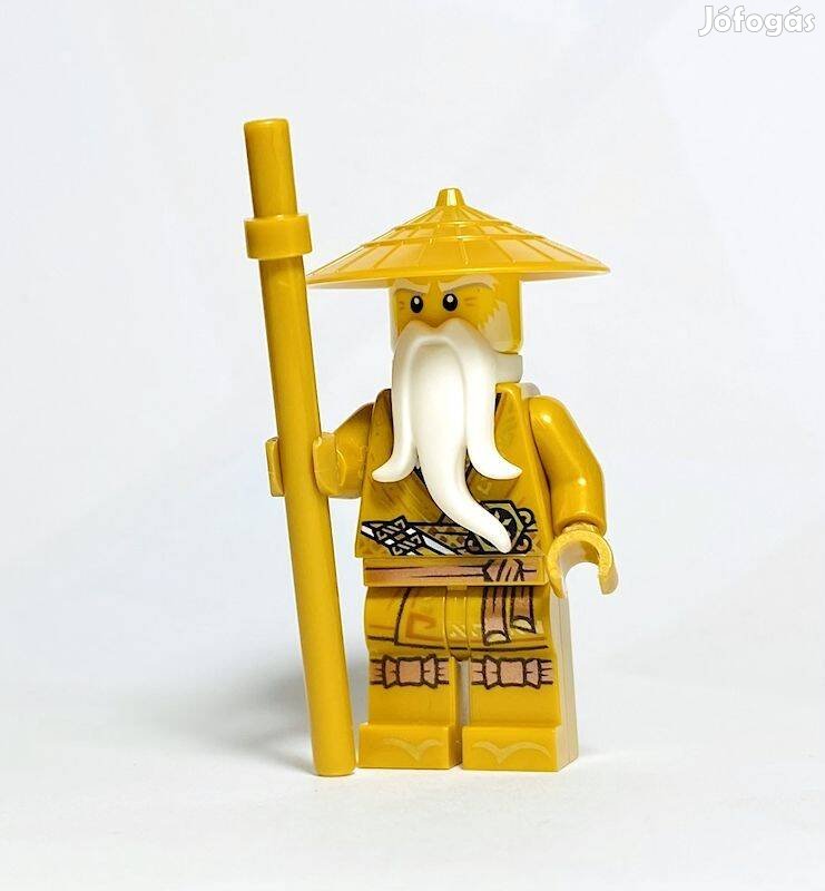 Arany Sensei Wu Eredeti LEGO minifigura - Ninjago 4002021