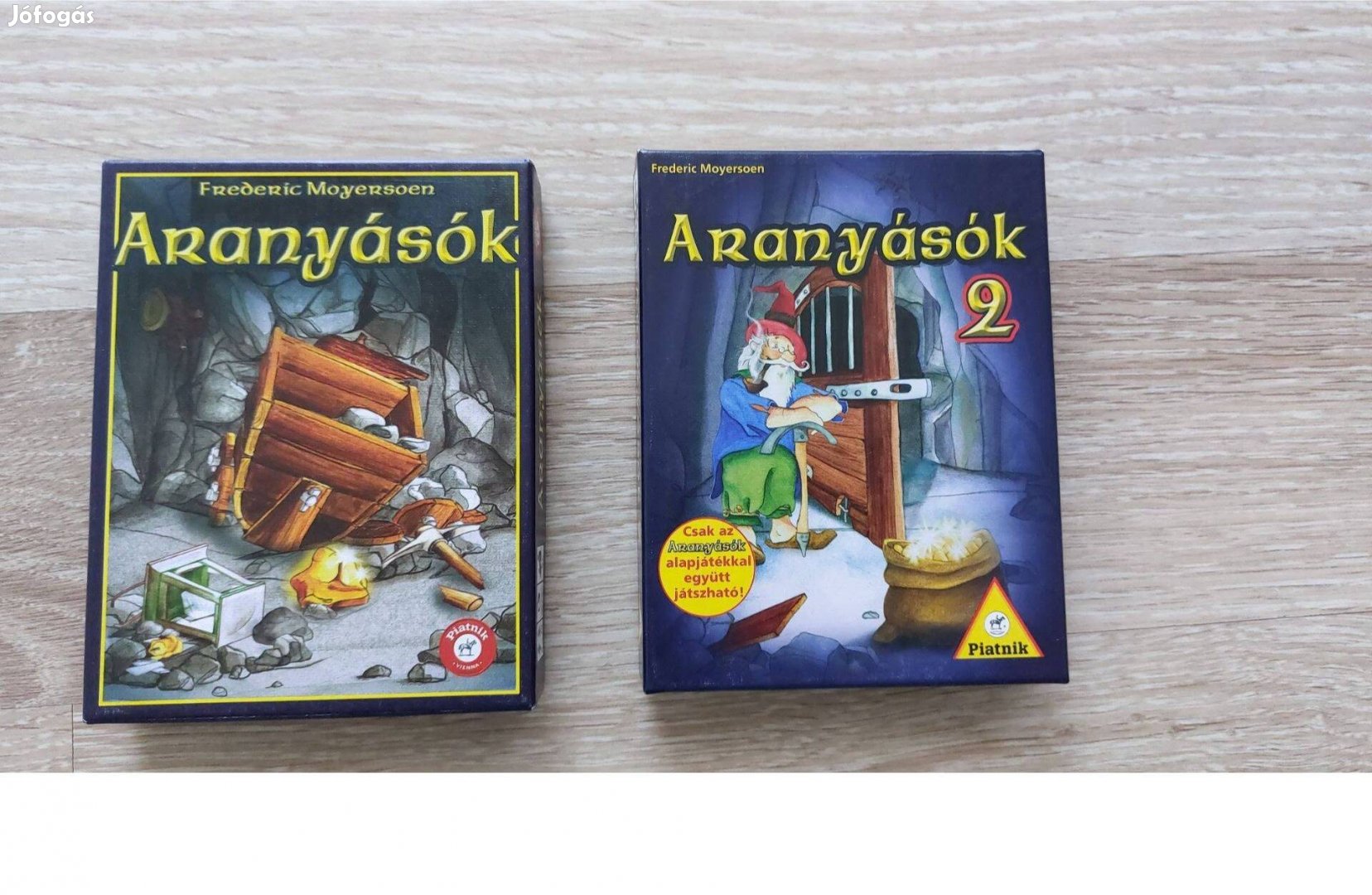 Aranyásók + Aranyásók 2 társasjáték
