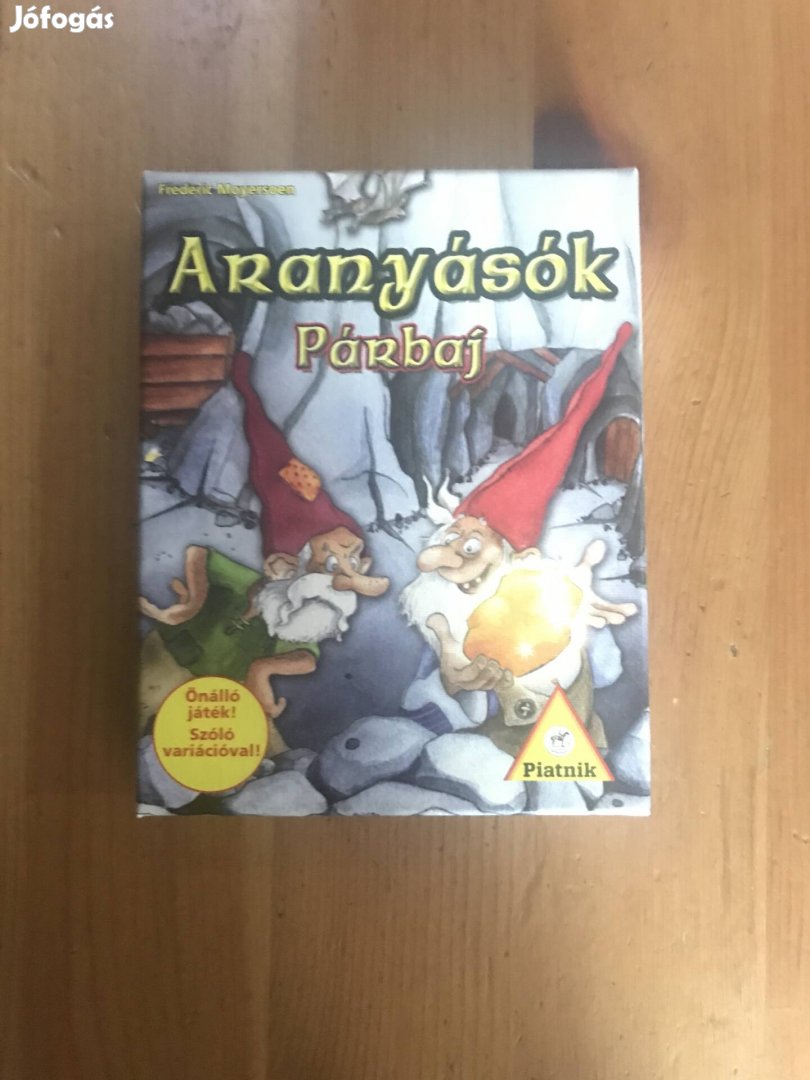 Aranyásók párbaj társasjáték