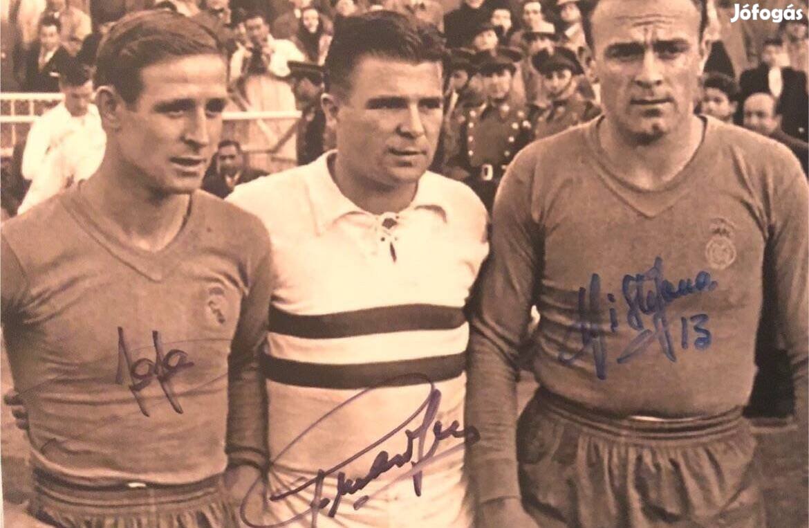 Aranycsapat, Real Madrid, Puskas Ferenc, Di Stefano, Kopa, alairt foto