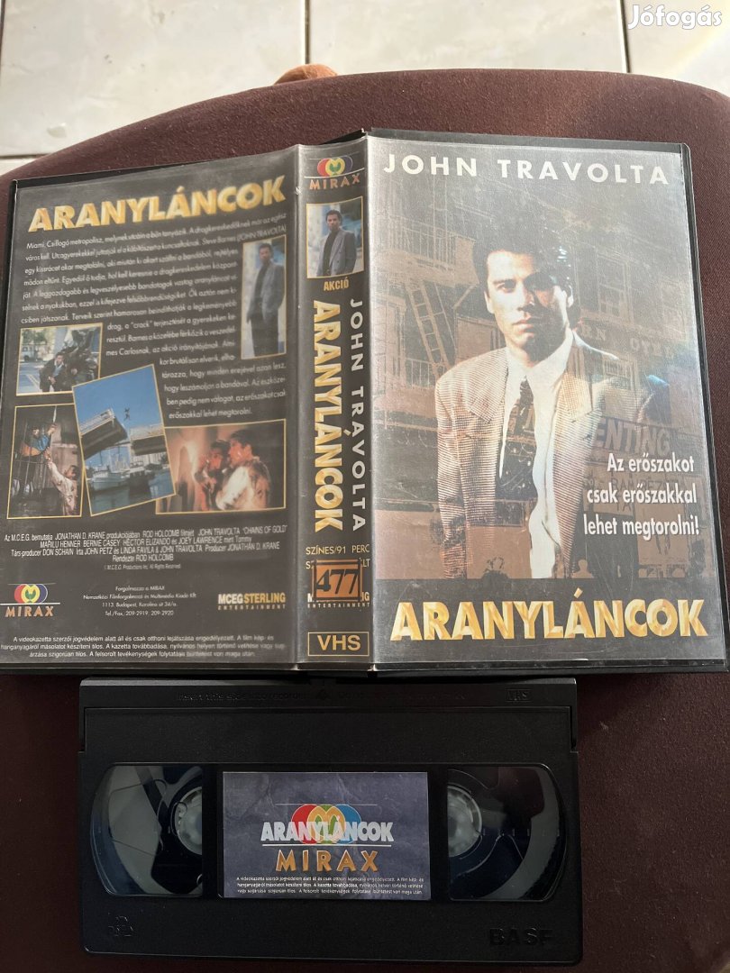 Aranyláncok akció vhs