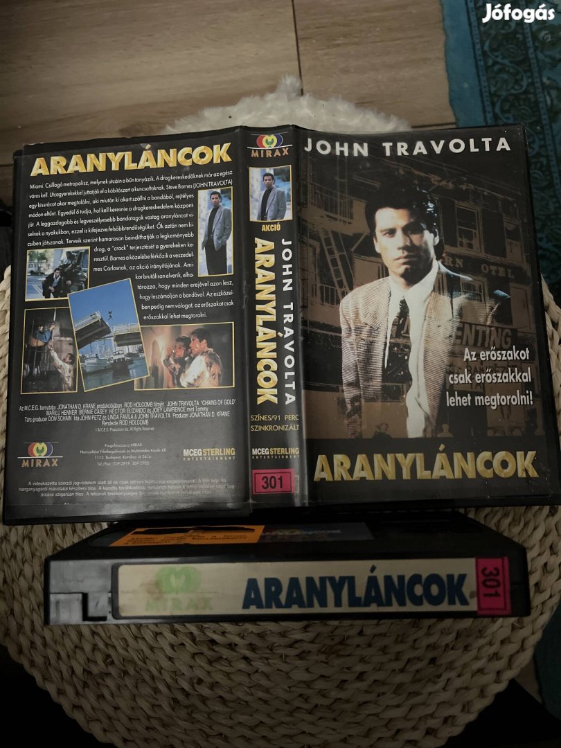 Aranyláncok vhs film