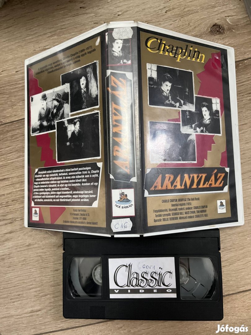 Aranyláz vhs. 