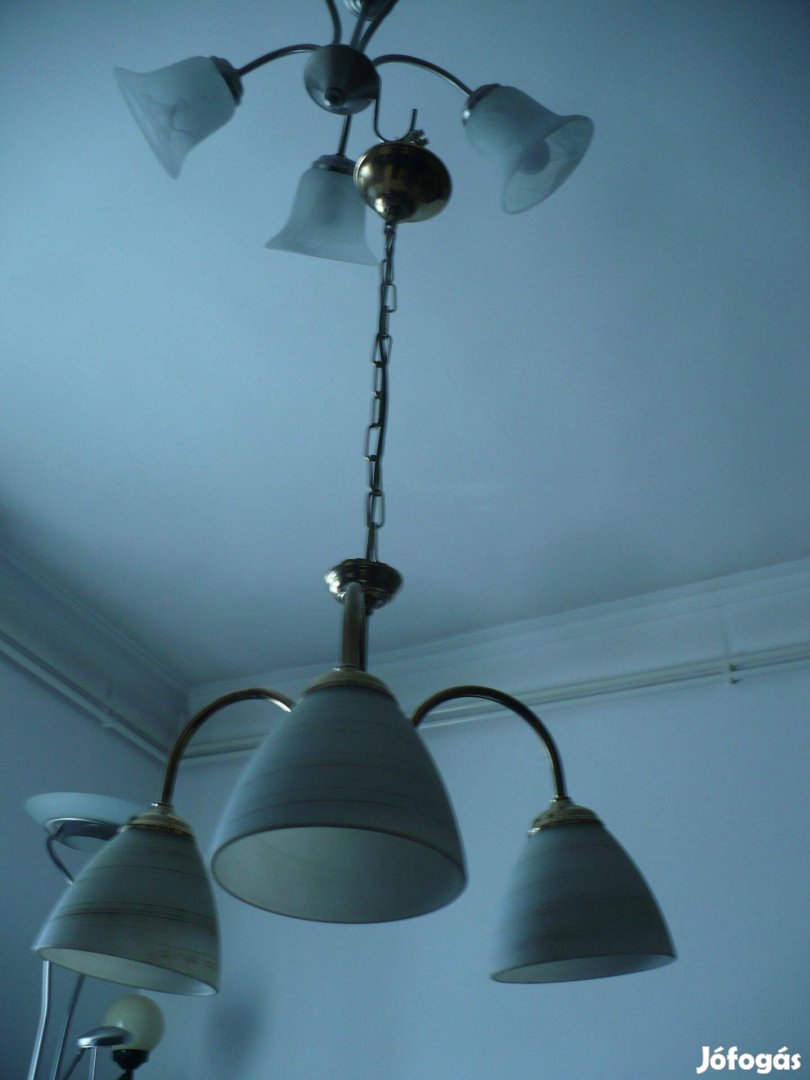 Aranyos burával mennyezeti lámpa