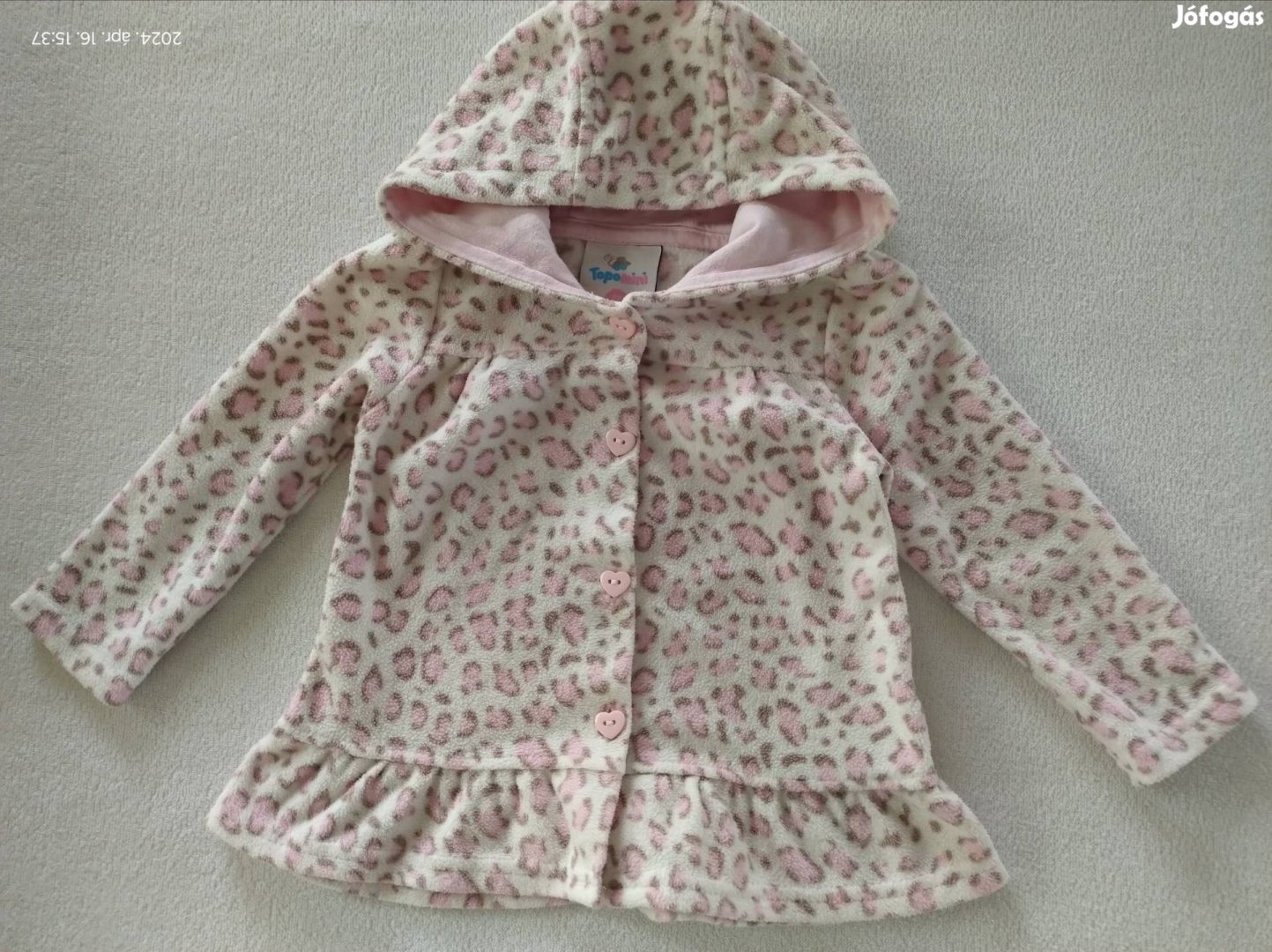 Aranyos kislány baba kabát, dzseki, felső eladó, 80