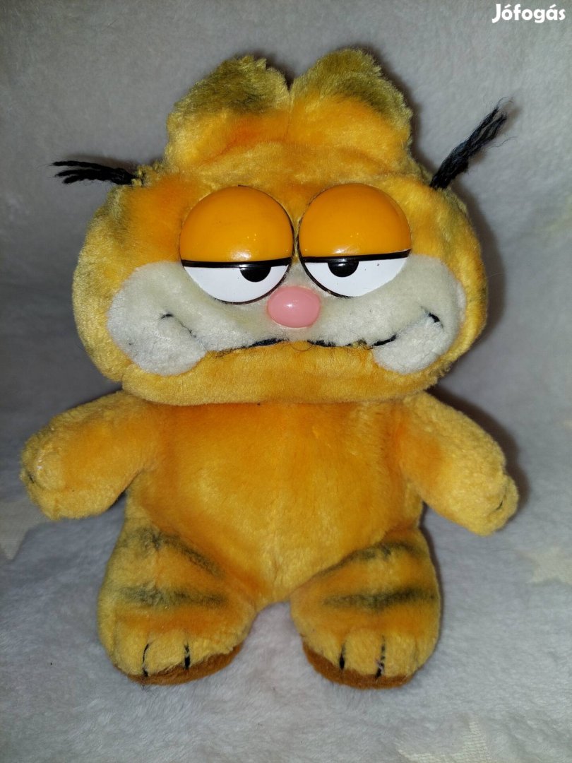 Aranyos plüss Garfield macska tiszta, hibátlan állapotban