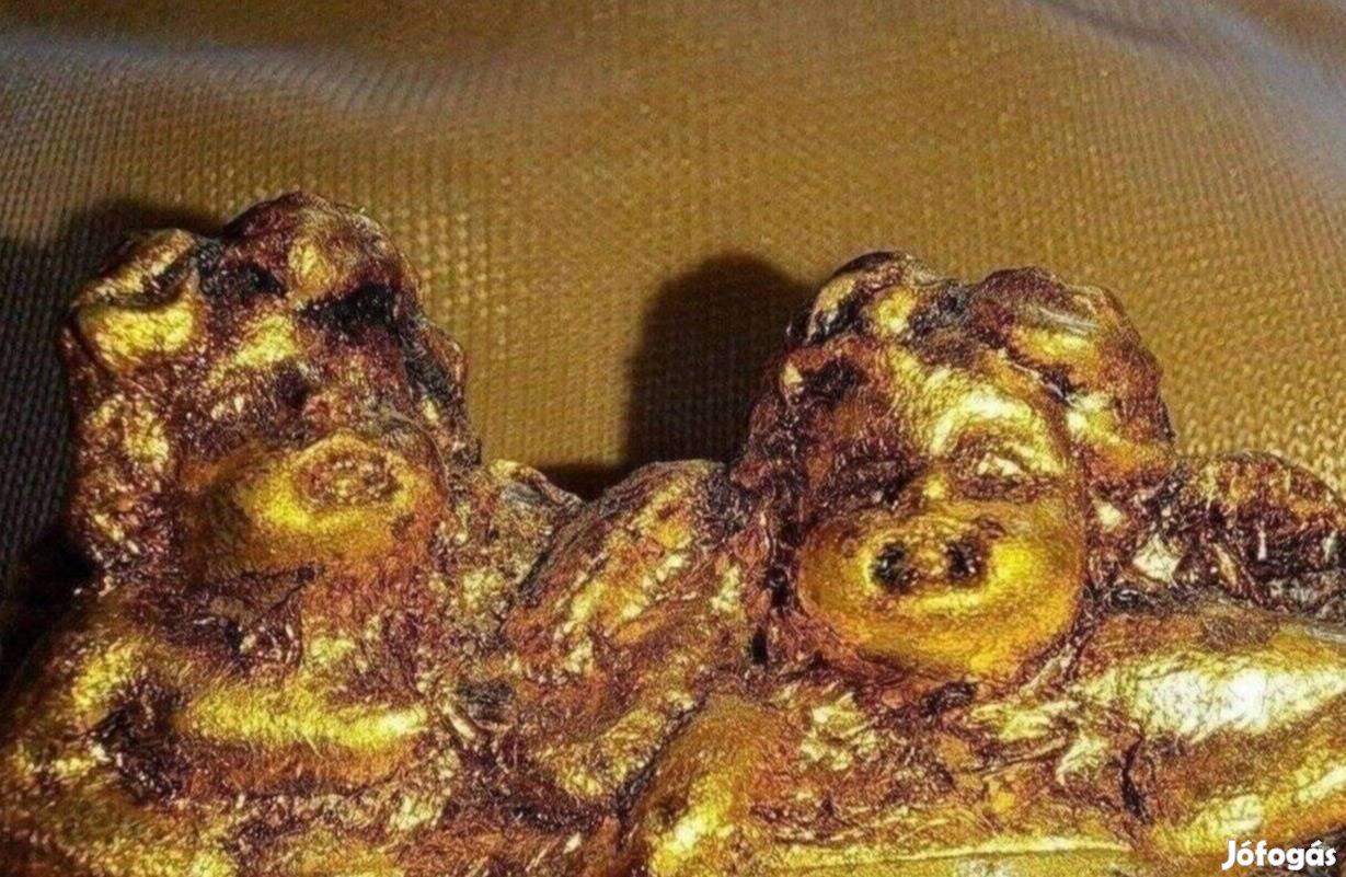 Aranyozott kis képkeret