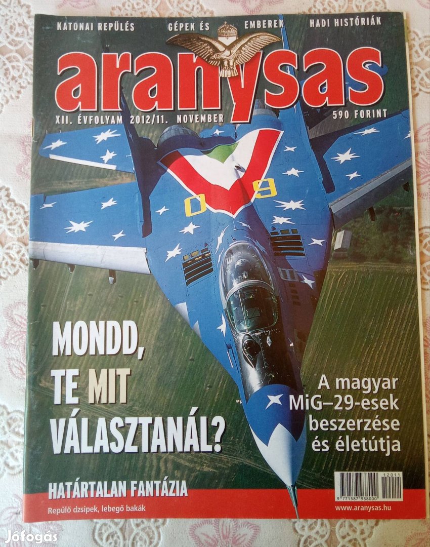 Aranysas katonai repülés magazin 2012/11