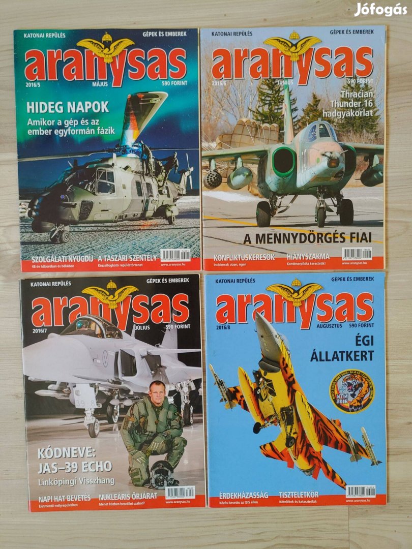 Aranysas magazin 2016