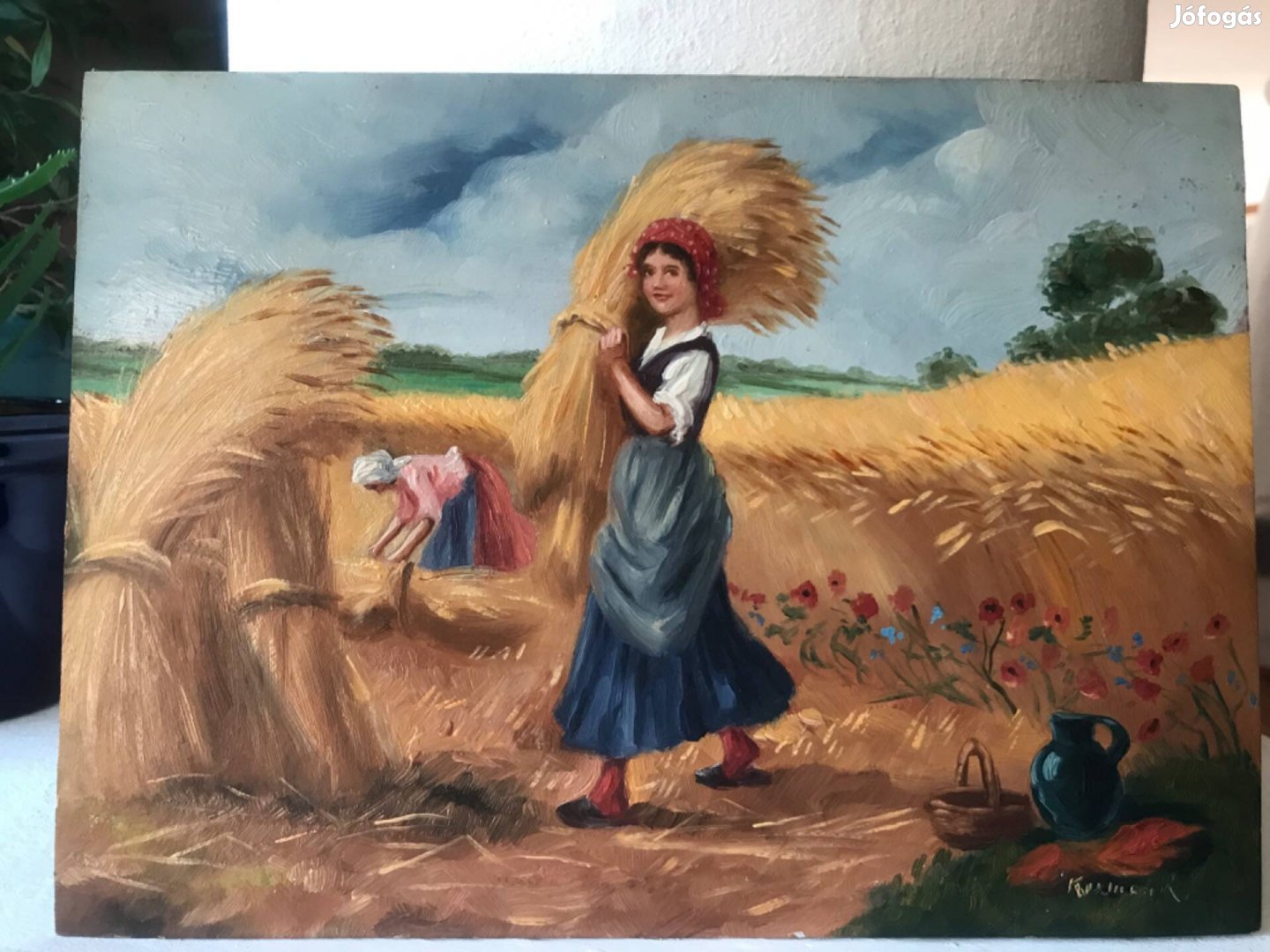 Aratás - festmény 25x34,5 cm