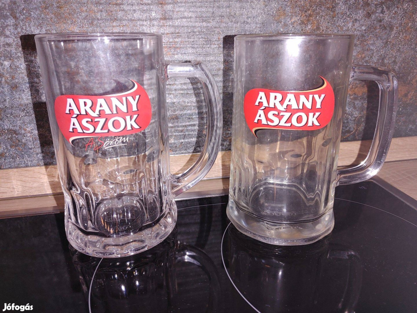 Arayn ászok üveg korsók párban 3800Ft