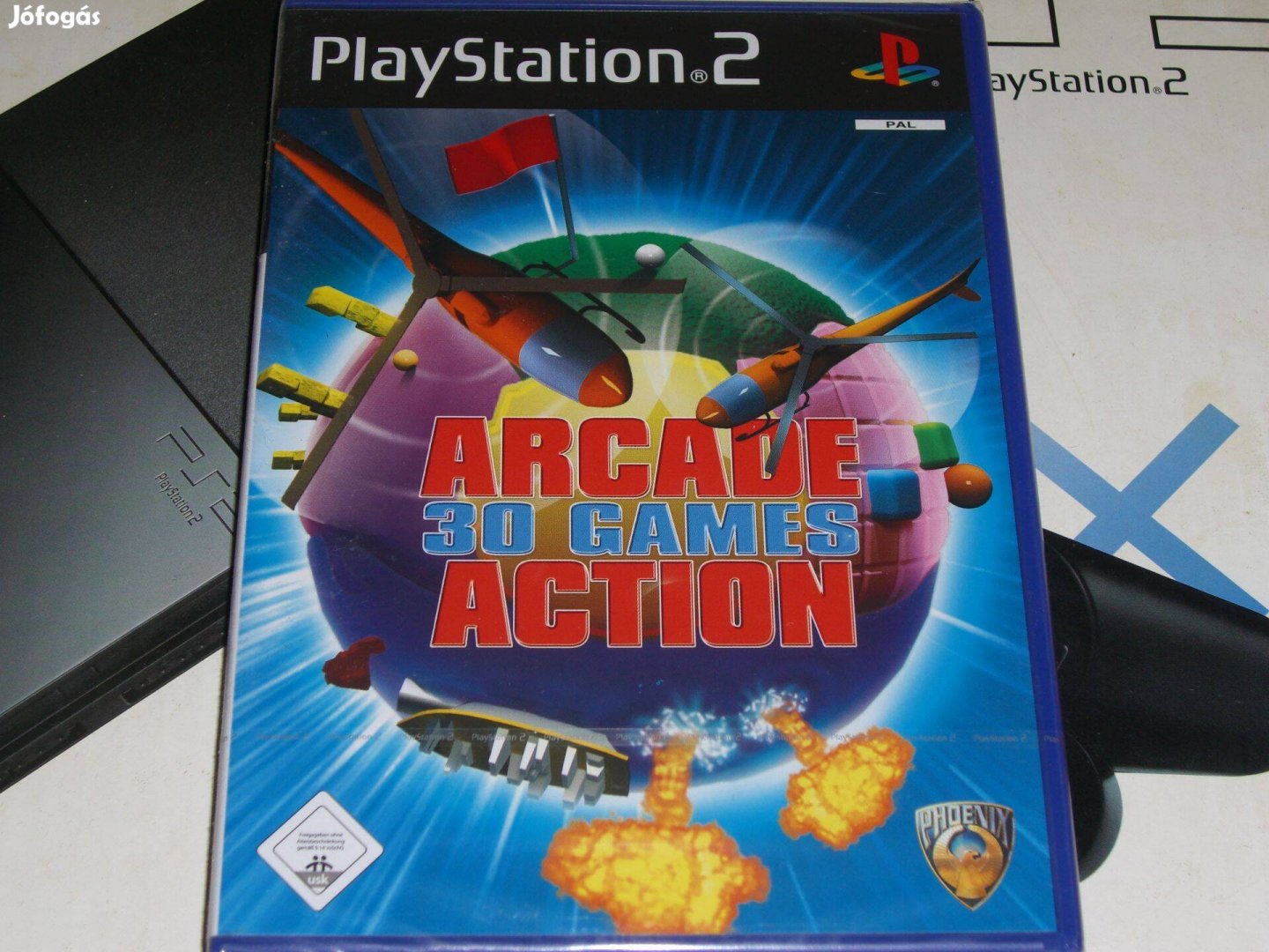 Arcade Action Új Bontatlan Ps2 eredeti lemez eladó