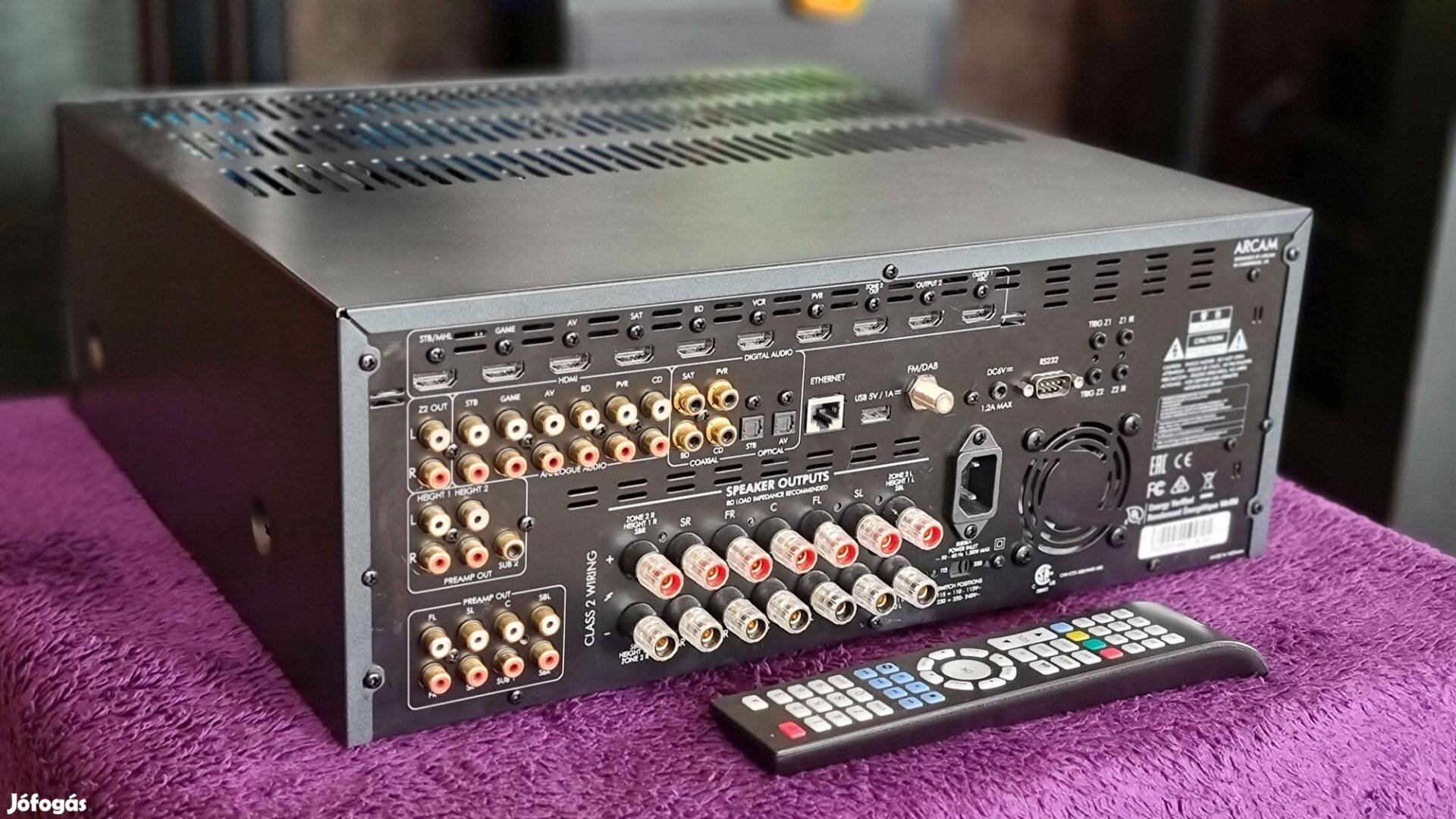 Arcam AVR 550 full dirac