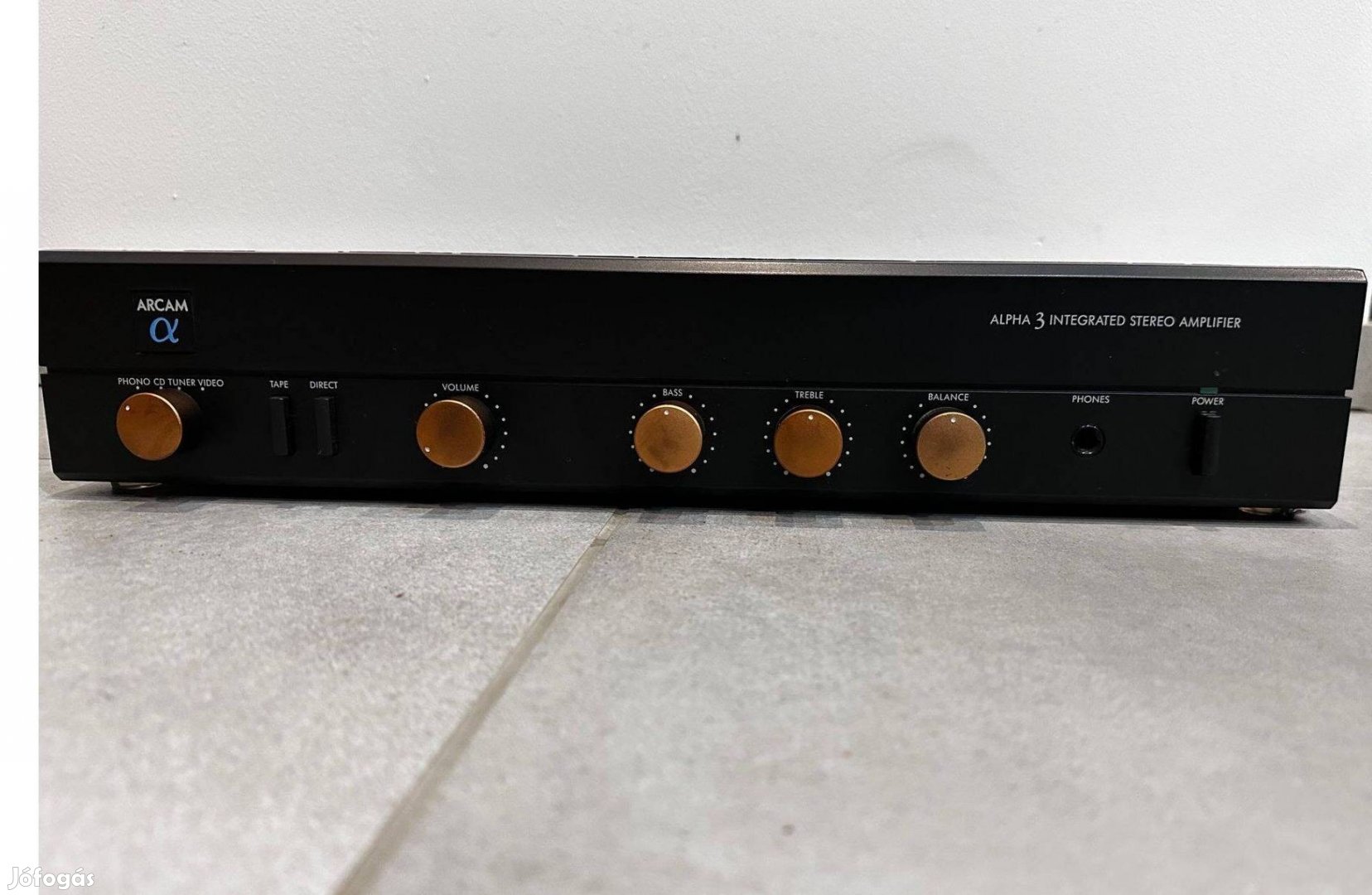 Arcam Alpha 3 stereo erősítő