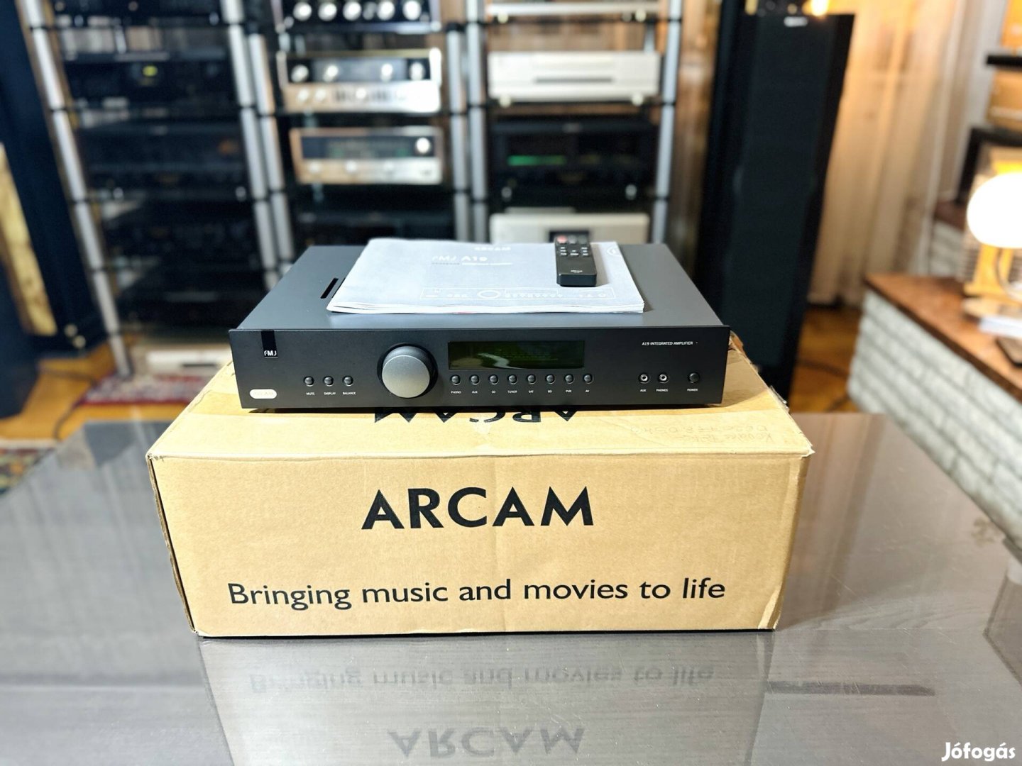 Arcam FMJ A19 Sztereó Integrált Erősítő Hi-Fi hifi