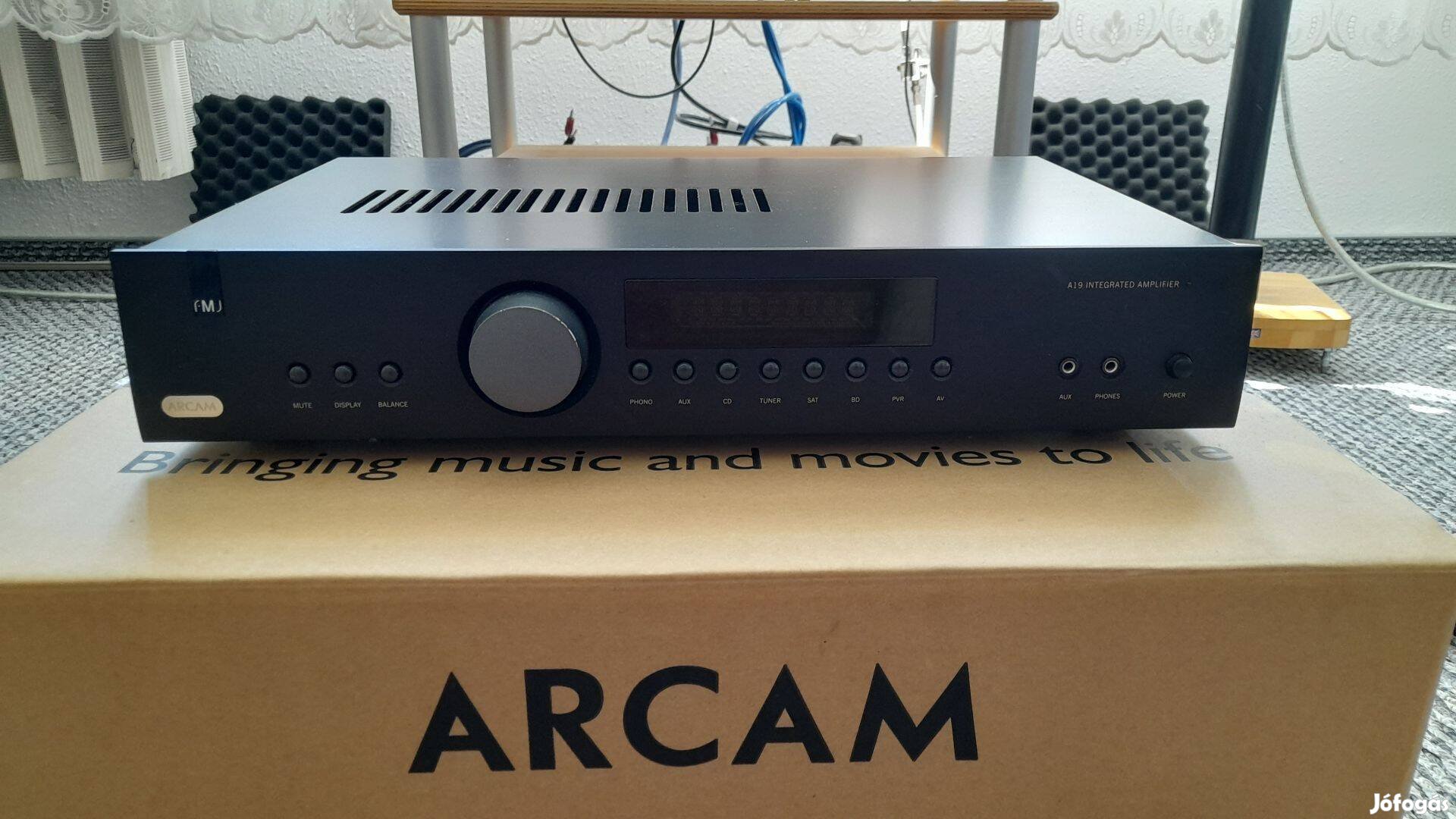 Arcam FMJ A19 sztereő erősítő