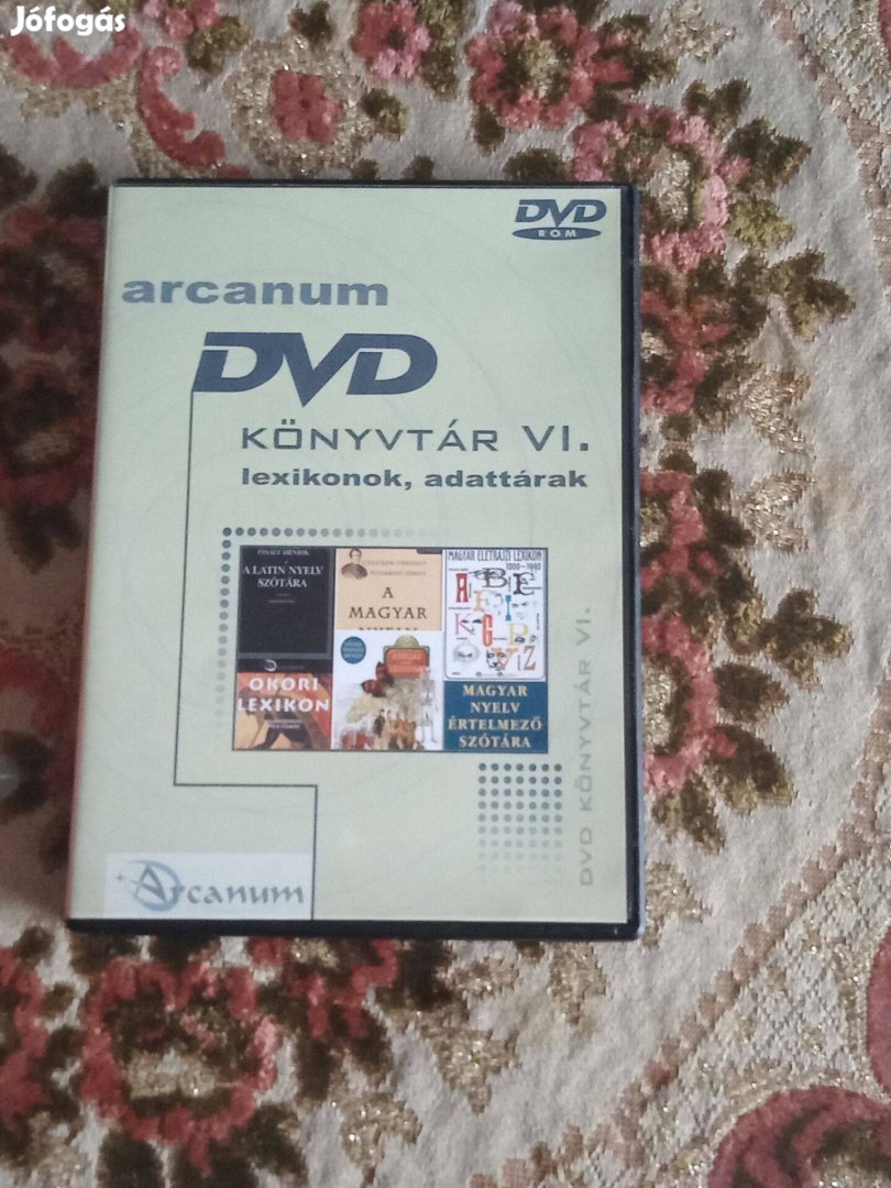 Arcanum DVD könyvtár VI 5000ft óbuda