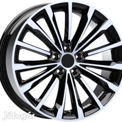 Arceo Könnyűfém Fekete polír 8X19 112X57,1 ET44 CB 57,1