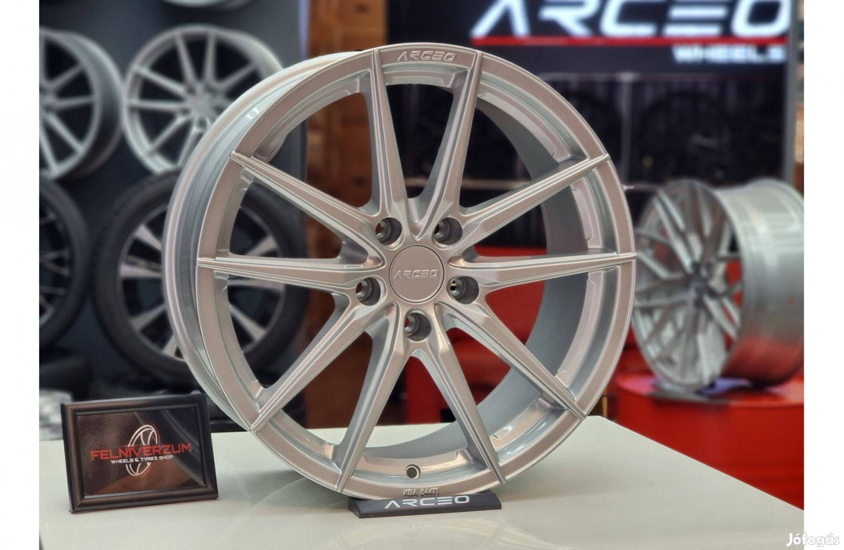 Arceo Monaco 19 col alufelni 5x120 Silver BMW több típusára E46 E90