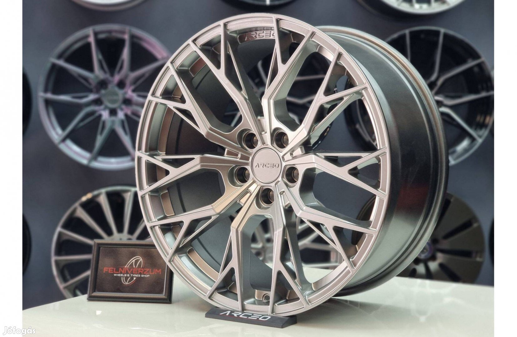 Arceo Roma 20 col 5×112 alufelni Hyper-Balck AUDI BMW Mercedes