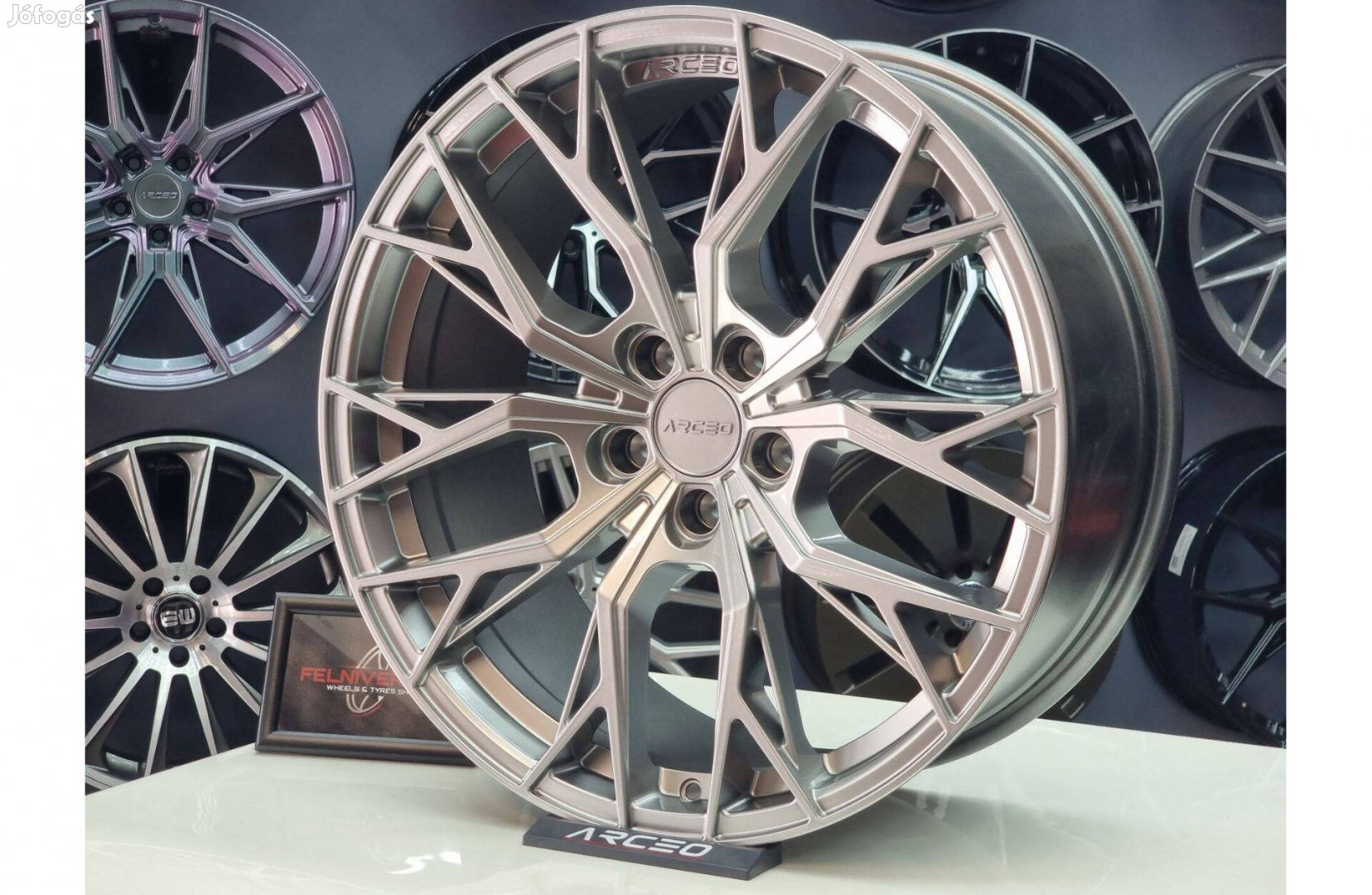 Arceo Roma 20 col Új alufelni 5x112 Audi BMW Mercedess Gun Metal