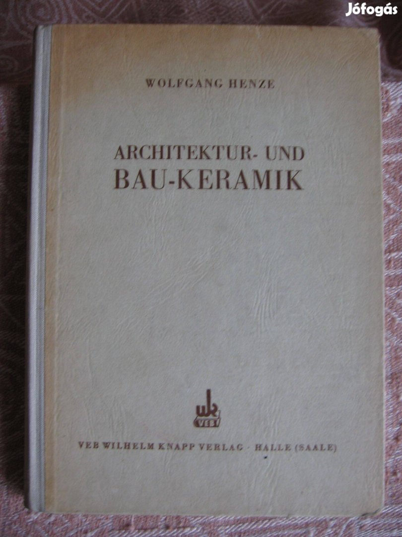 Architektur- und Baukeramik német nyelvű könyv