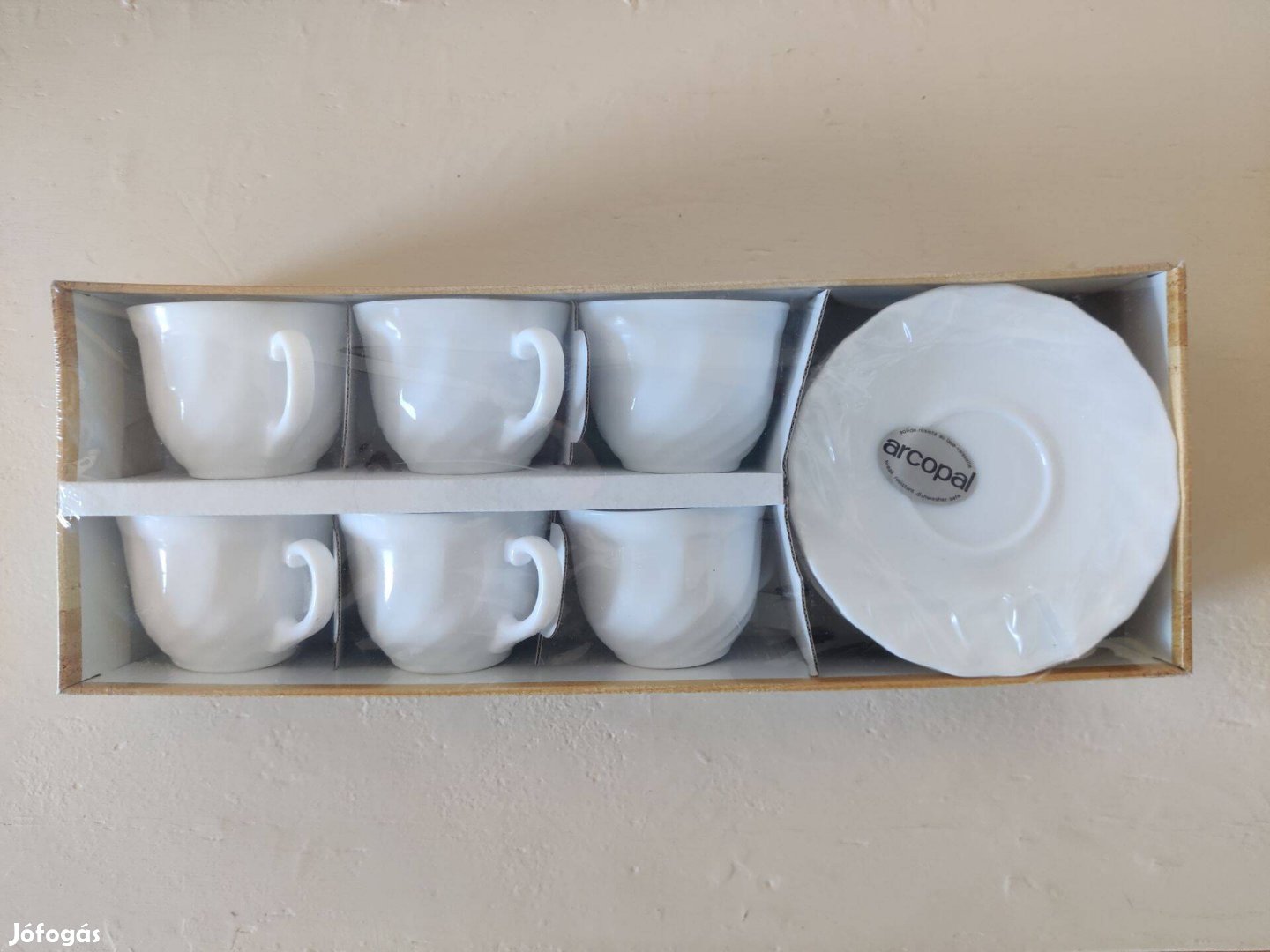 Arcopal teás/kávés készlet 6+6 darabos, 12 darabos
