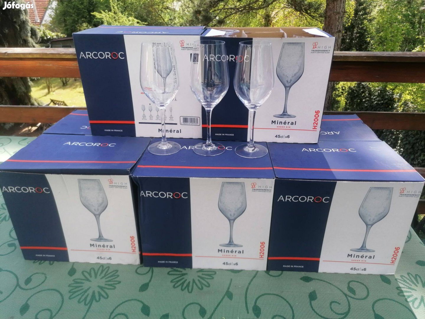 Arcoroc Mineral talpas boros pohár eladó!
