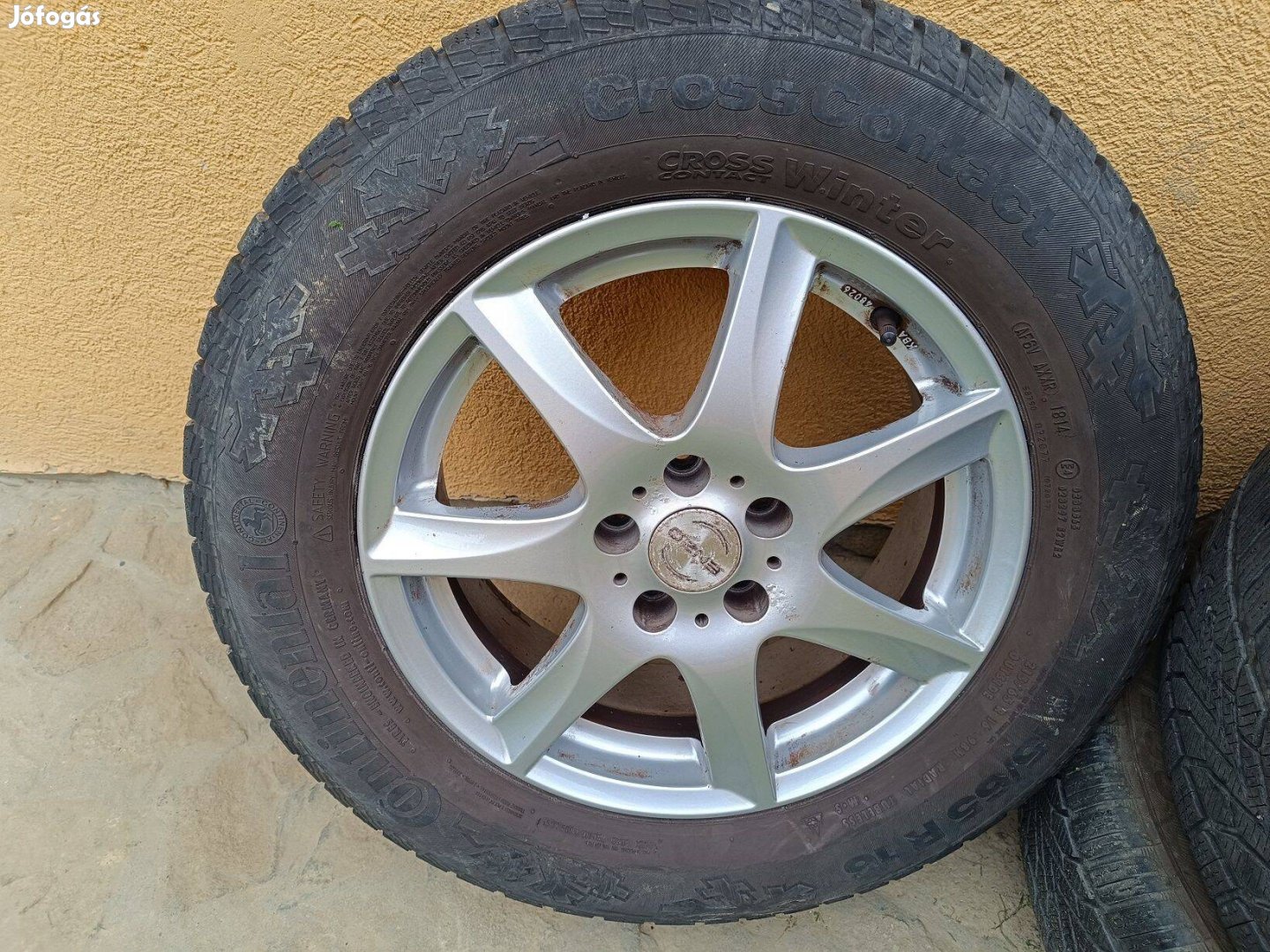 Árcsökkenés 4 db Enzo aluminium felni Opel Mokkáról téli gumival eladó