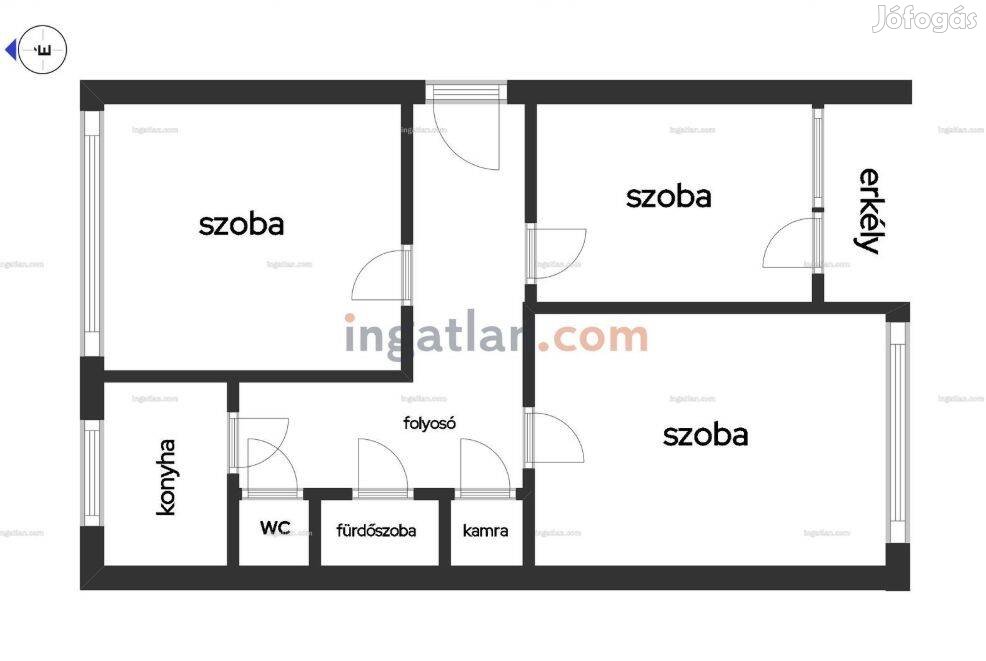 Árcsökkenés!Eladó világos, erkélyes lakás, zöld környezetben