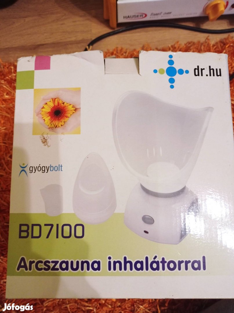 Arcszauna inhalátorral 