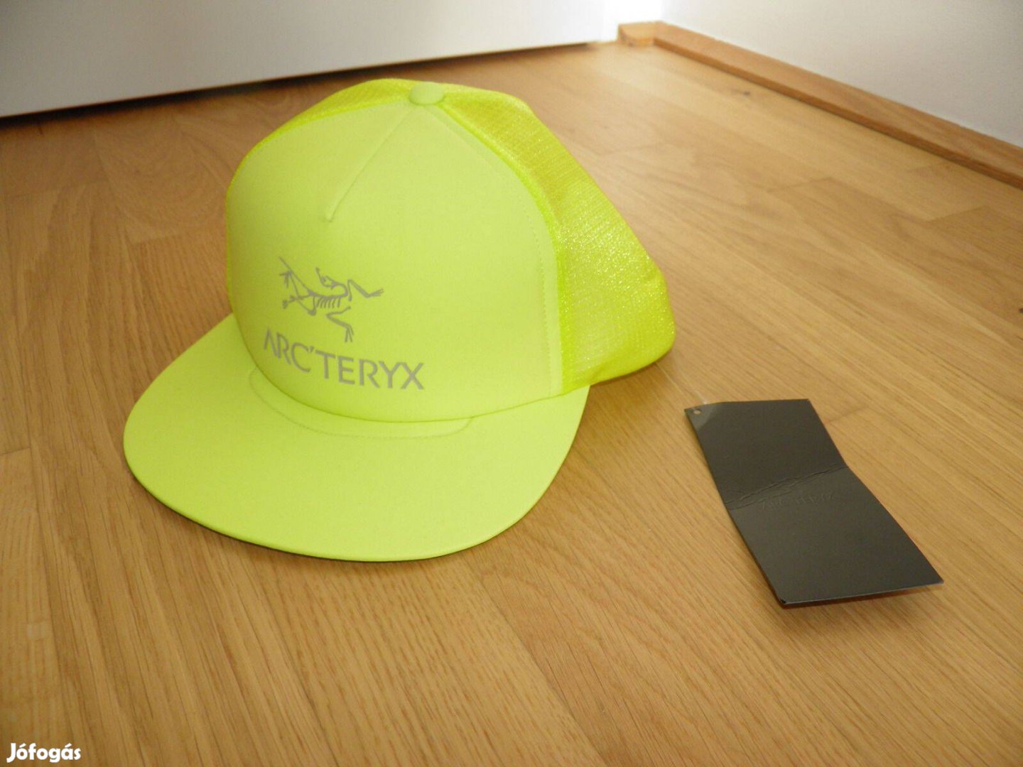 Arcteryx Logo Trucker Flat Túra Terepfutó Technikai Sapka - Új - 40Eur