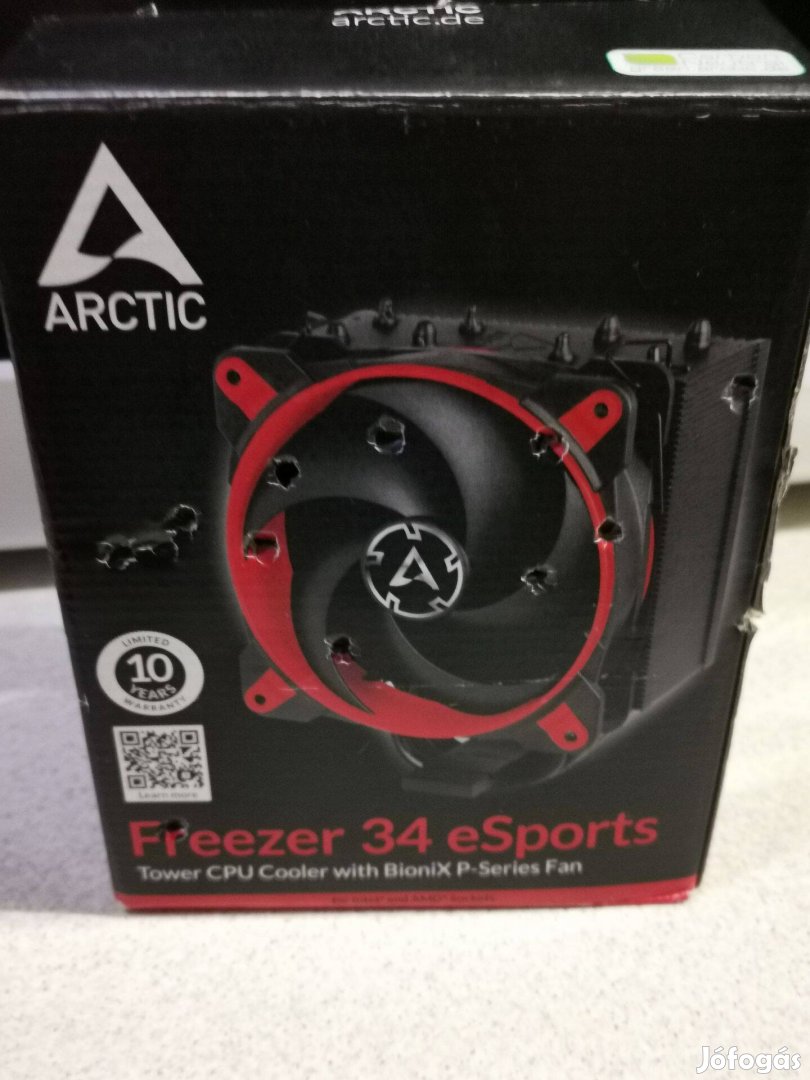 Arctic Freezer 34 esports Processzorhűtő