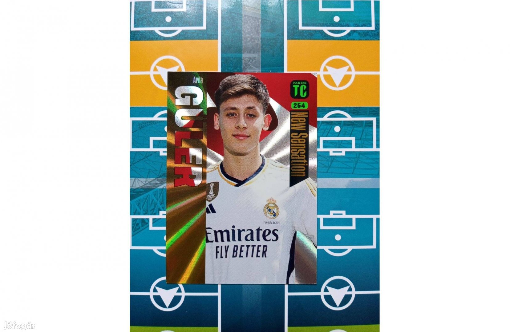 Arda Güler (Real Madrid) New Sensation Top Class 2024 focis kártya