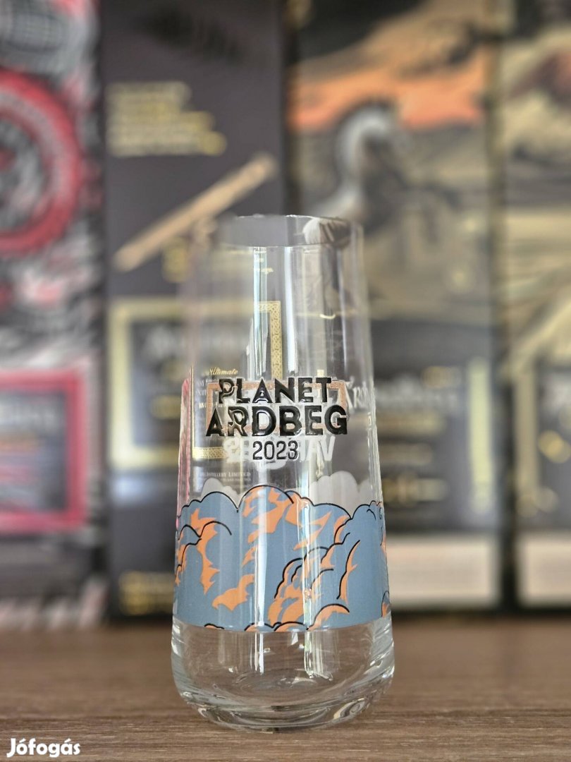 Ardbeg Day 2023 Heavy Vapours Glas whisky-s pohár