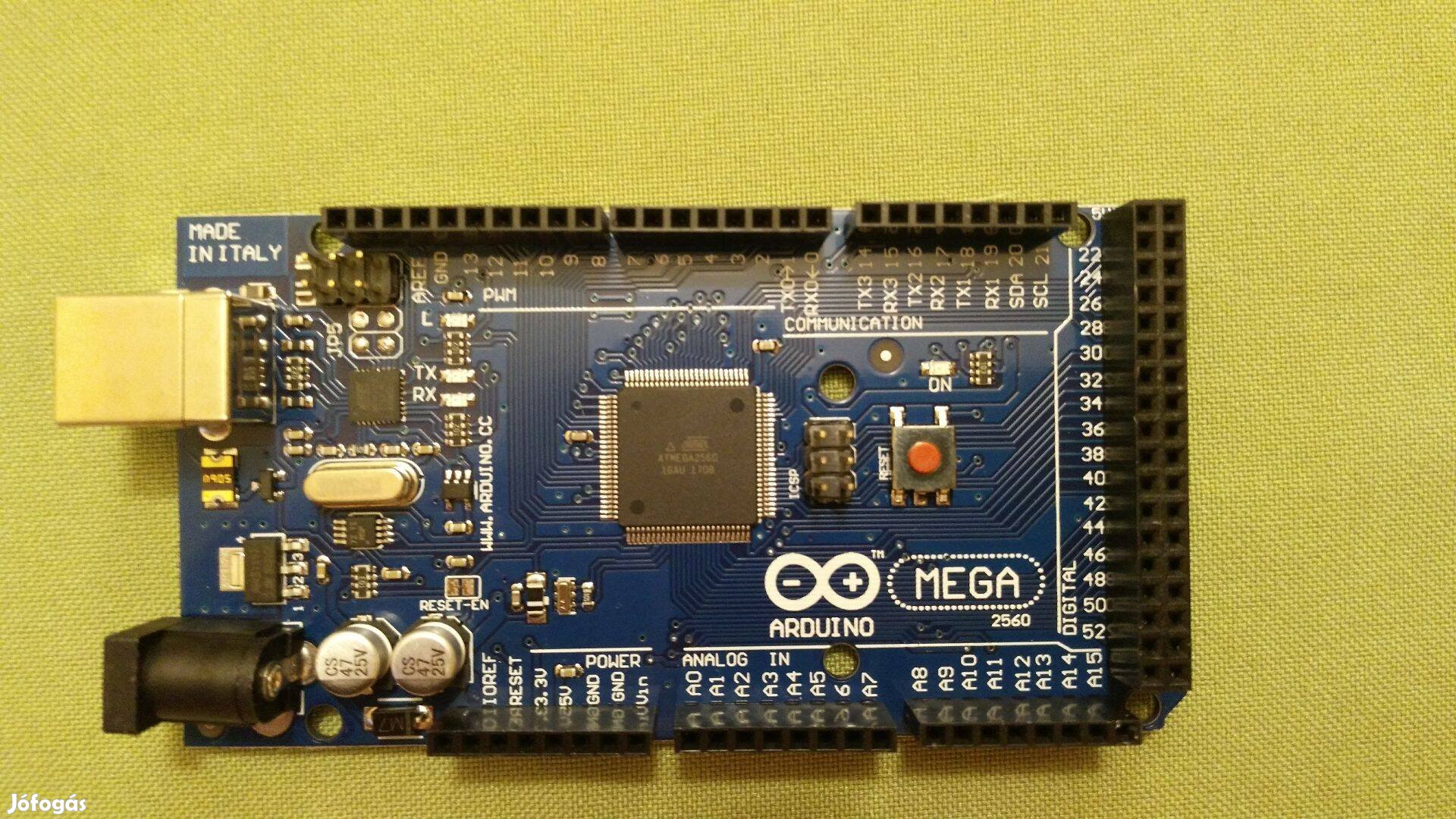 Arduino MEGA 2560 eladó! Eredeti, bontatlan csomagban!