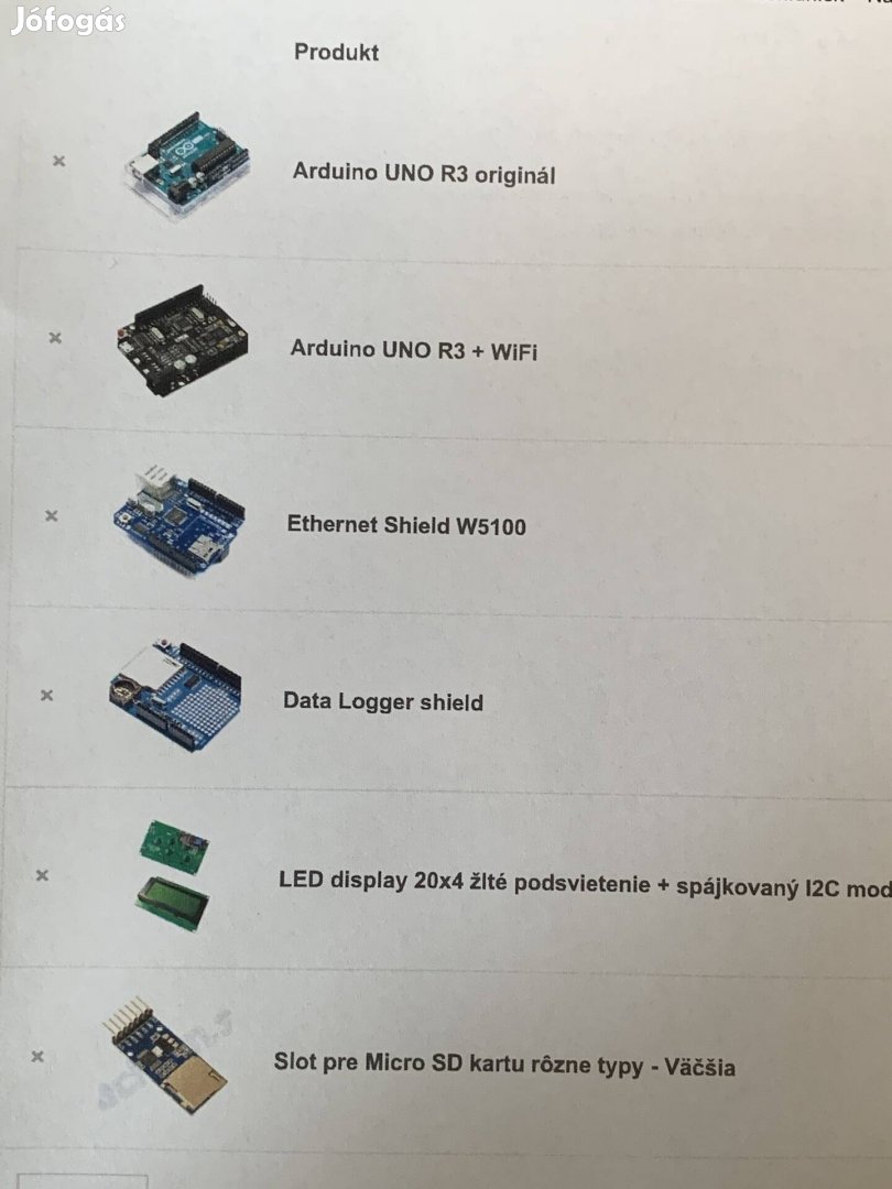 Arduino Uno R3 originál + modulok