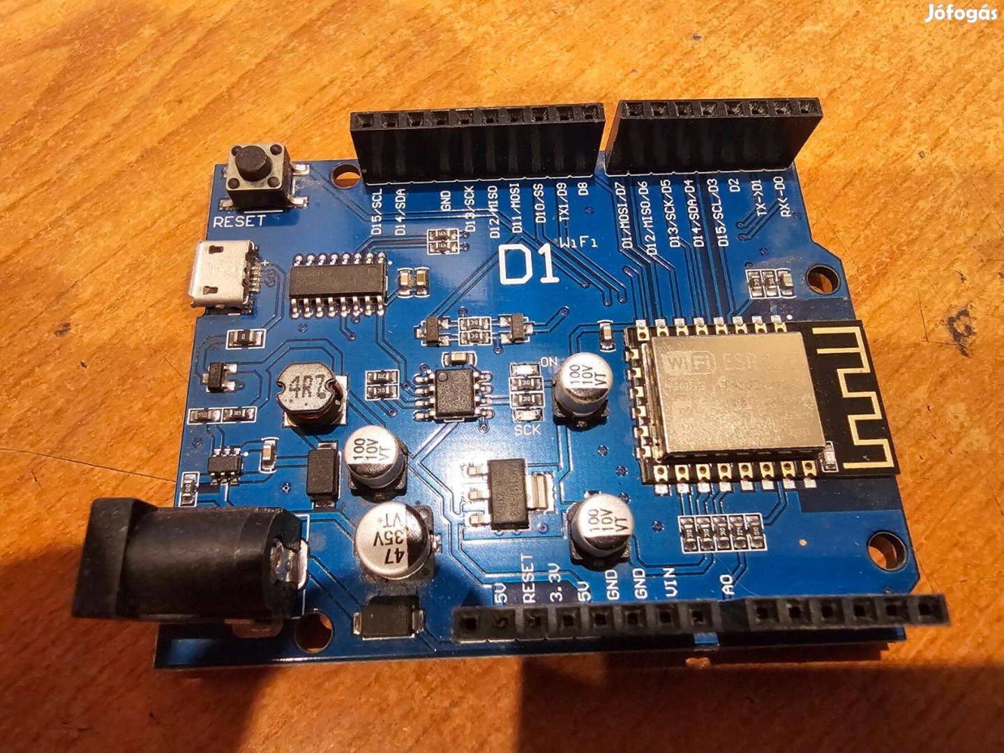 Arduino Uno kompatibilis D1 fejlesztőpanel (új)