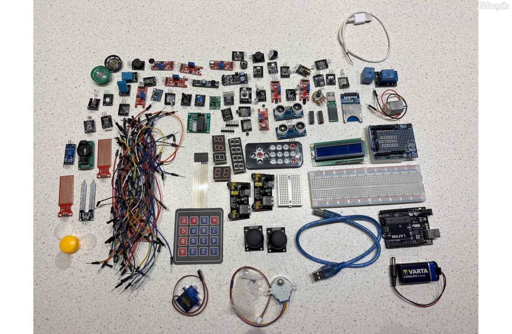 Arduino kezdő csomag+érzékelő készlet