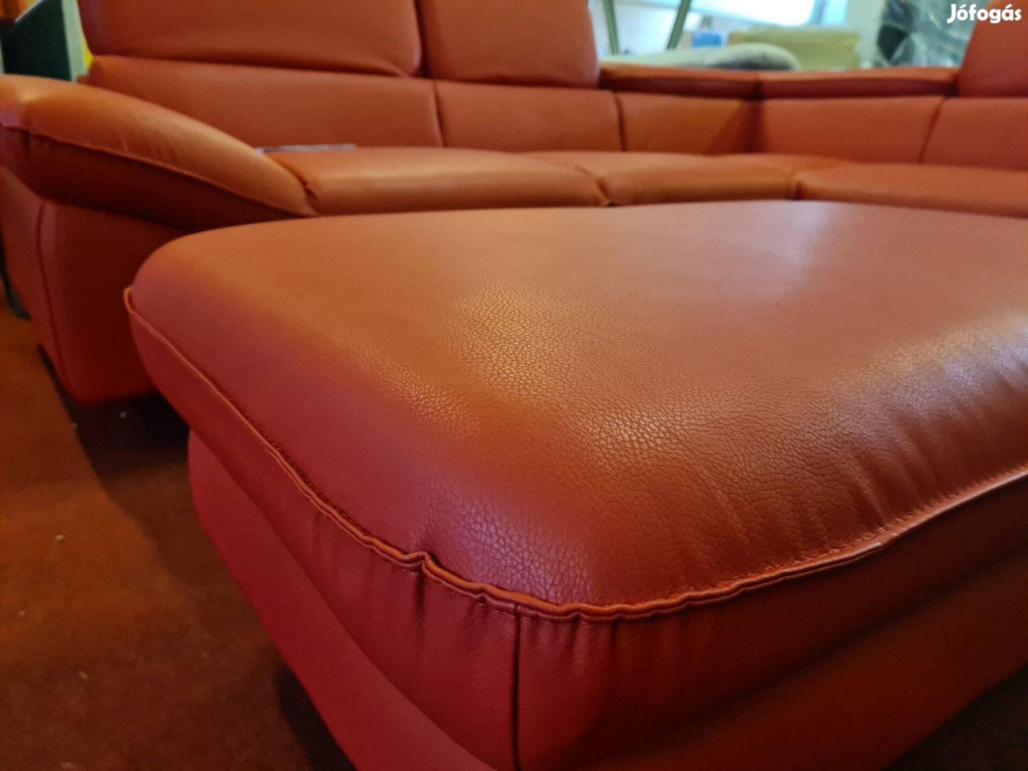 Áresőnap:)új relax támlás ágyas tárolós sarok kanapé +puff 189eft