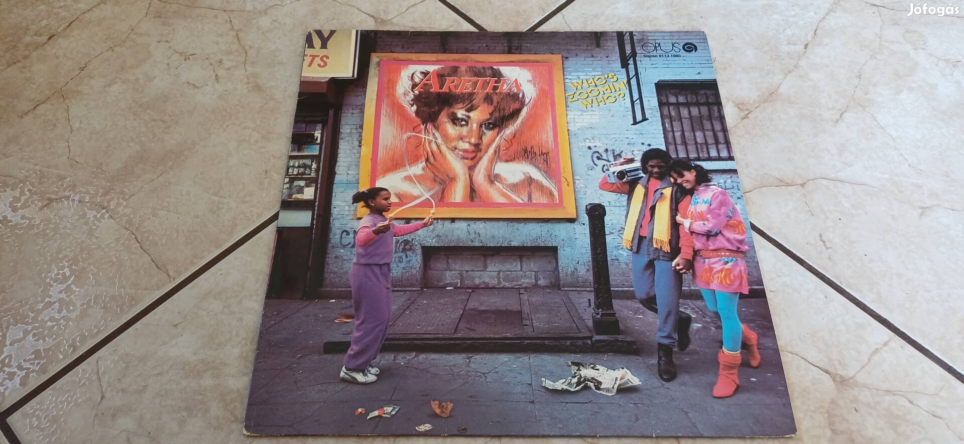 Aretha bakelit hanglemez