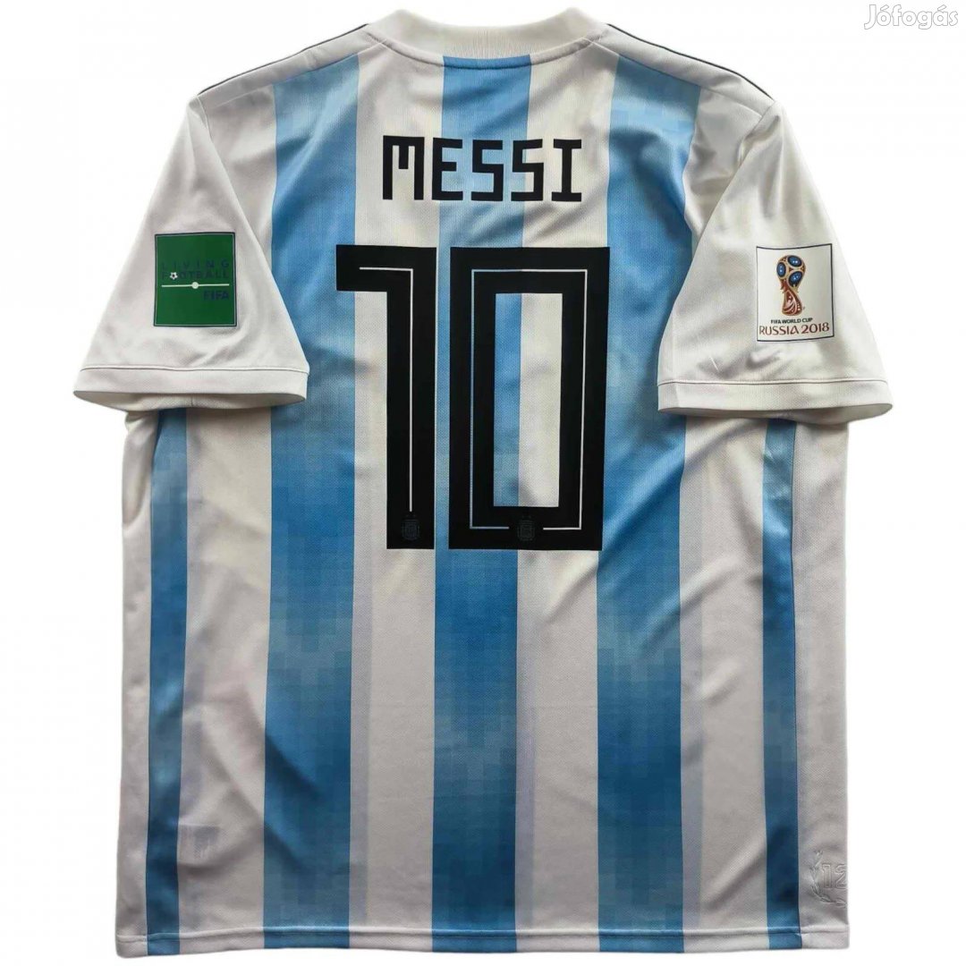 Argentína 2018-20 Adidas hazai Lionel Messi foci mez XL_es