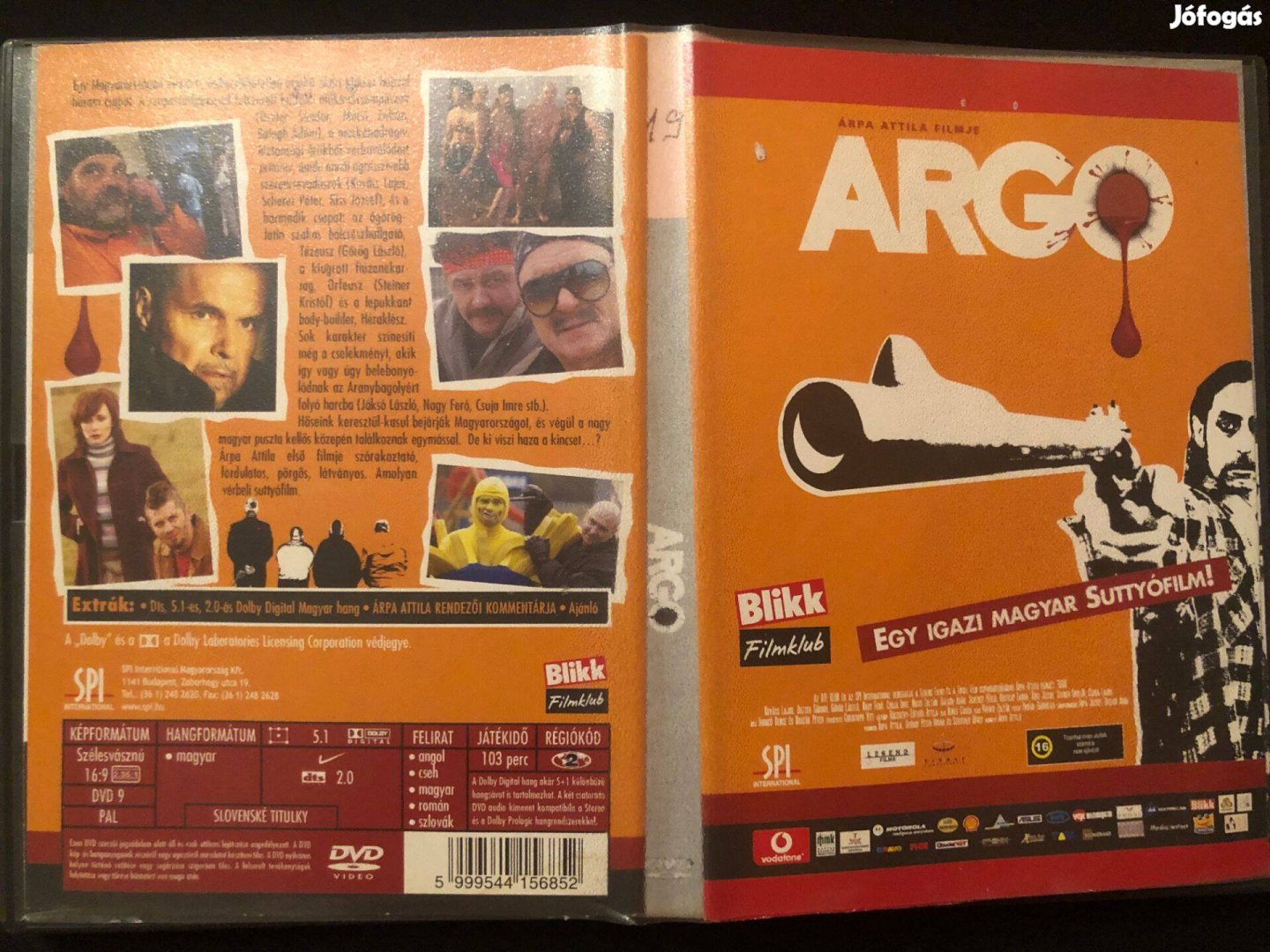 Argo DVD (Árpa Attila, Mucsi Zoltán)