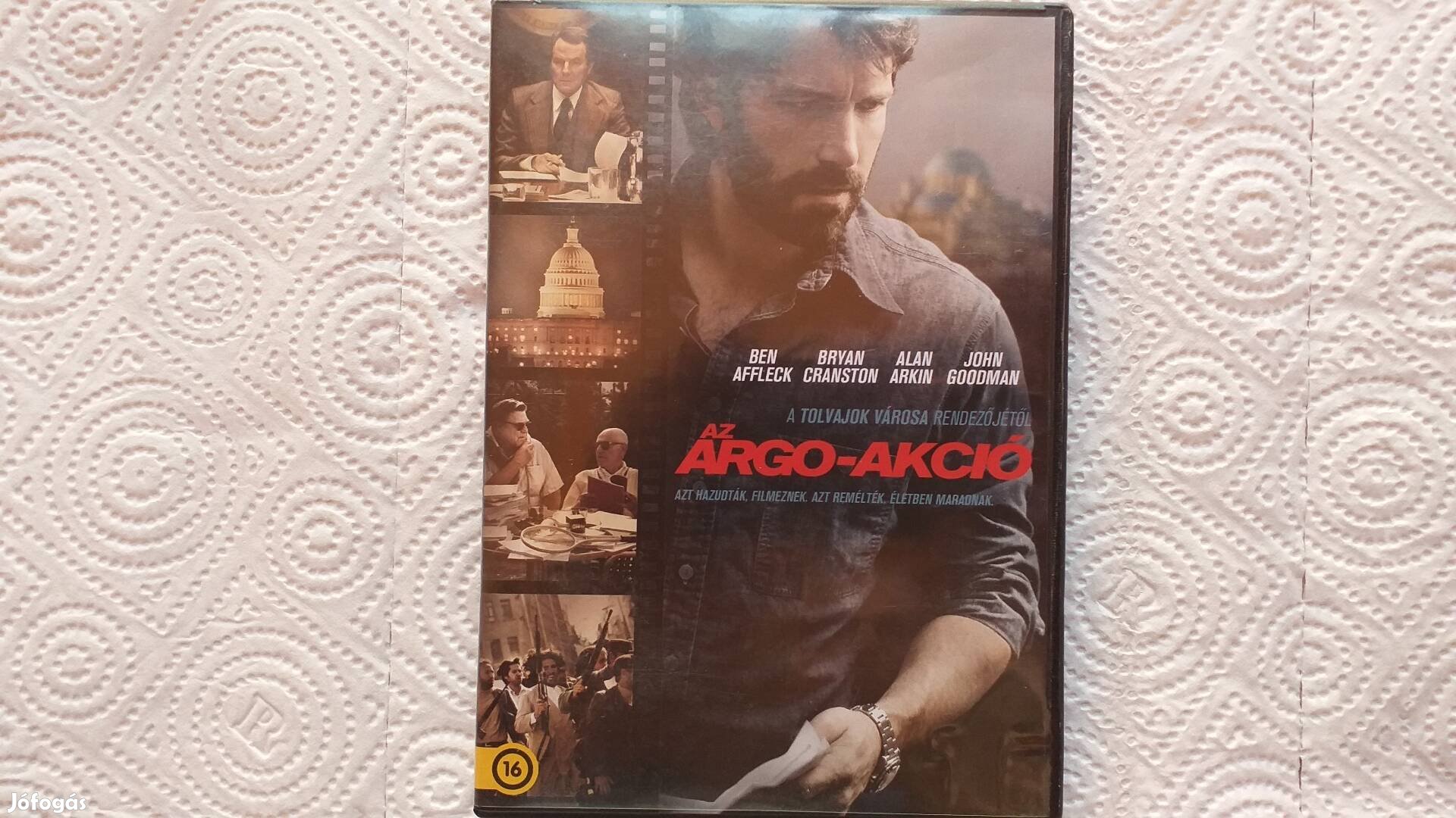 Argo akció  DVD film-Ben Afflect