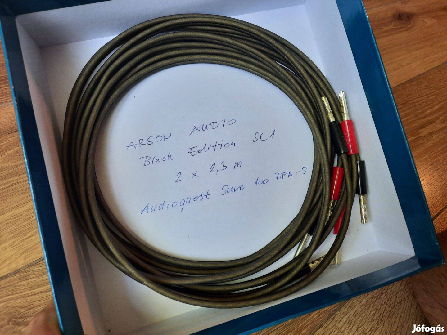 Argon Audio SC1 hangfalkábel 2x2,3 m hangfal kábel Fix Ár !