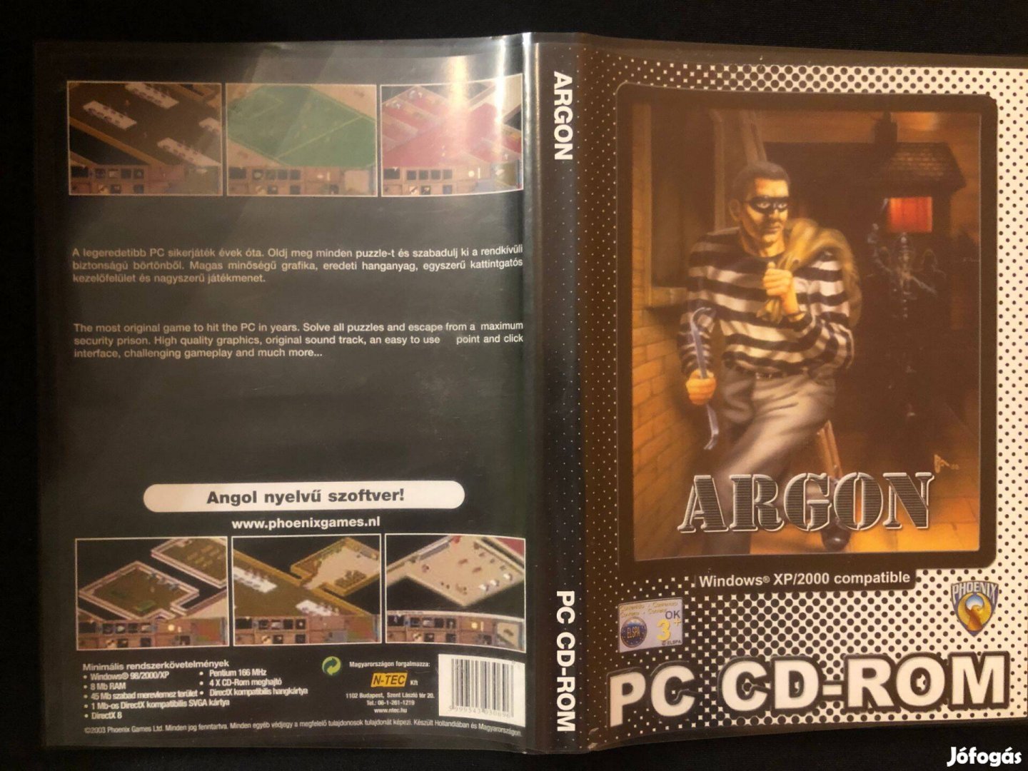 Argon PC játék (karcmentes)
