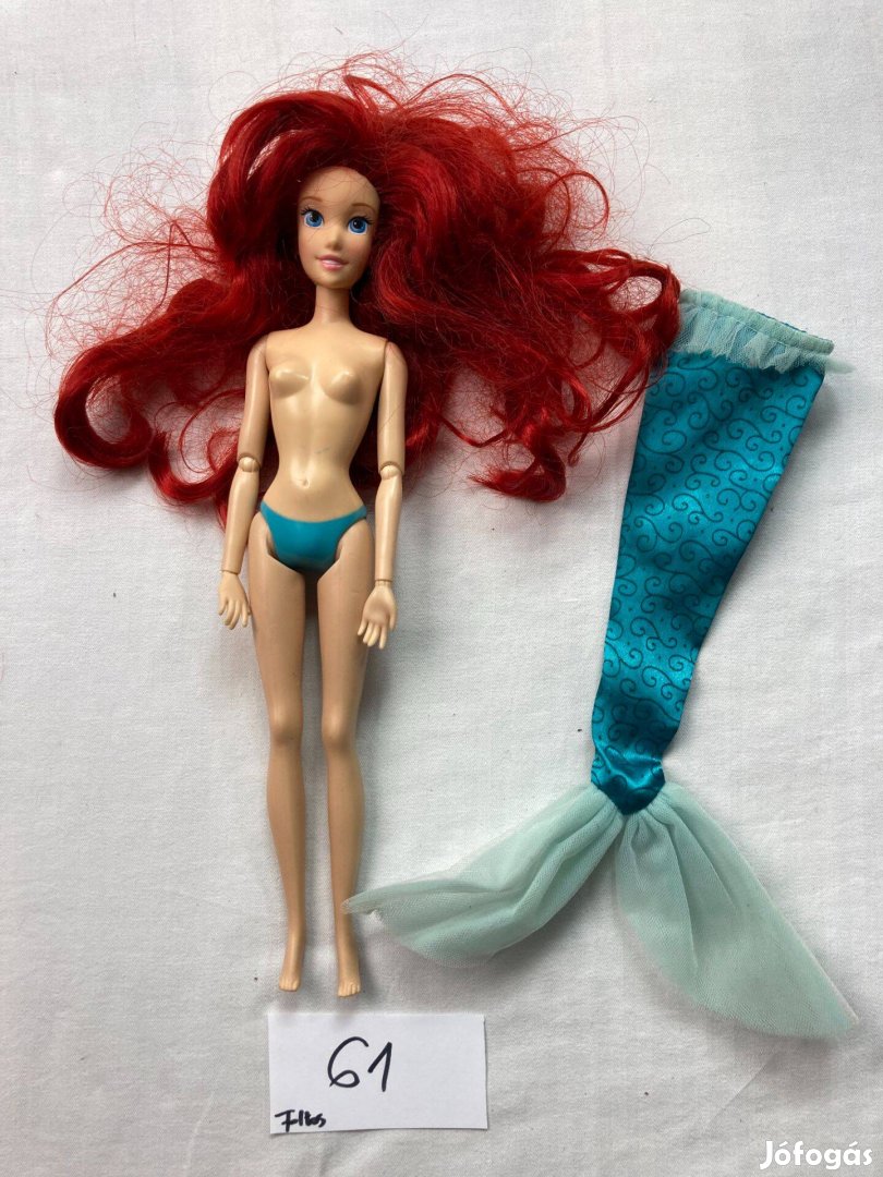 Ariel Barbie baba, Ariel figura, hercegnő Barbie, 61