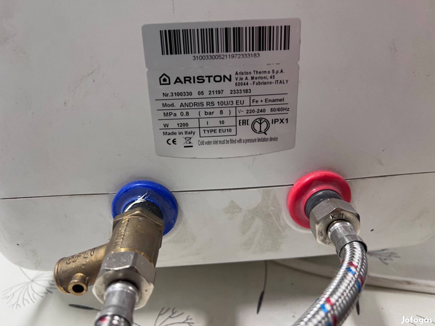 Ariston 10literes bojler