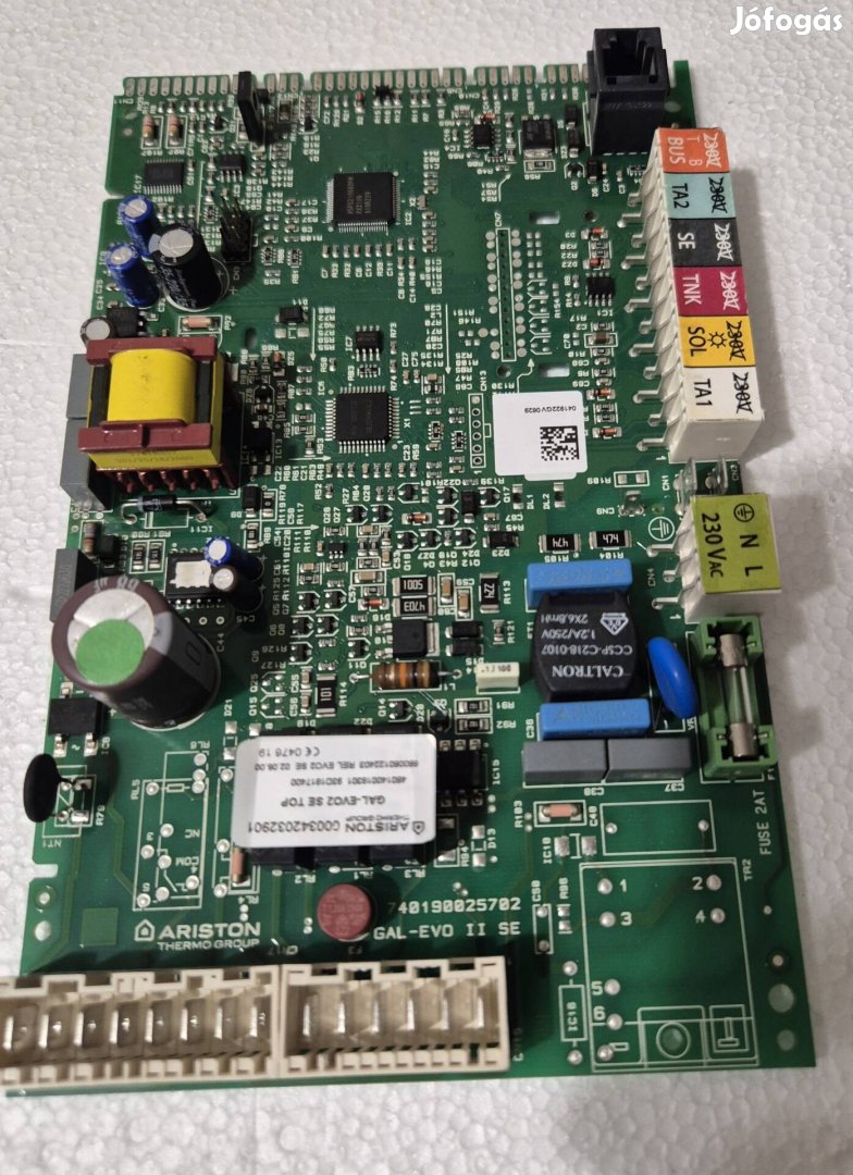 Ariston Clas X vezérlőpanel